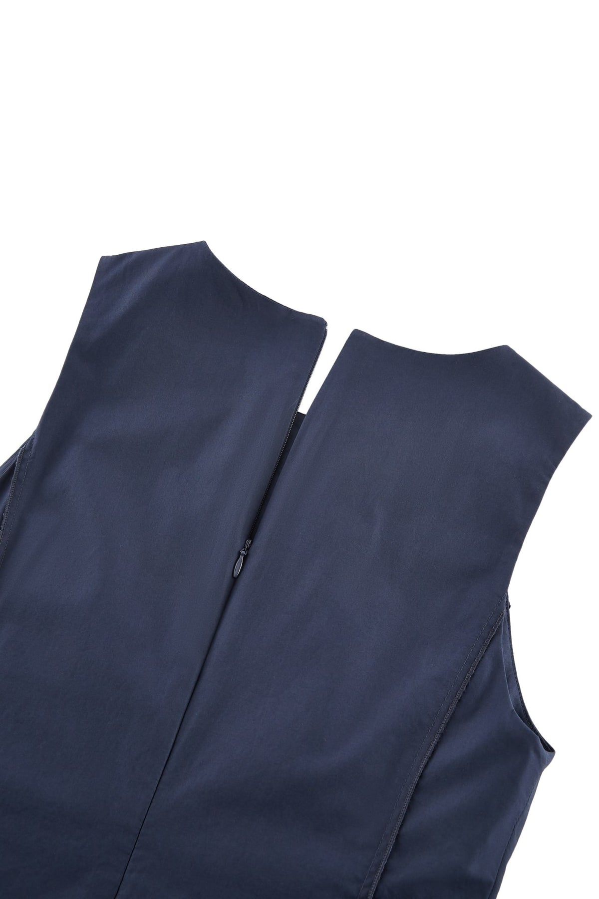 G2000 - Dresses - Cotton Poplin Round Neck Sleeveless Fit & Flare Maxi Dress