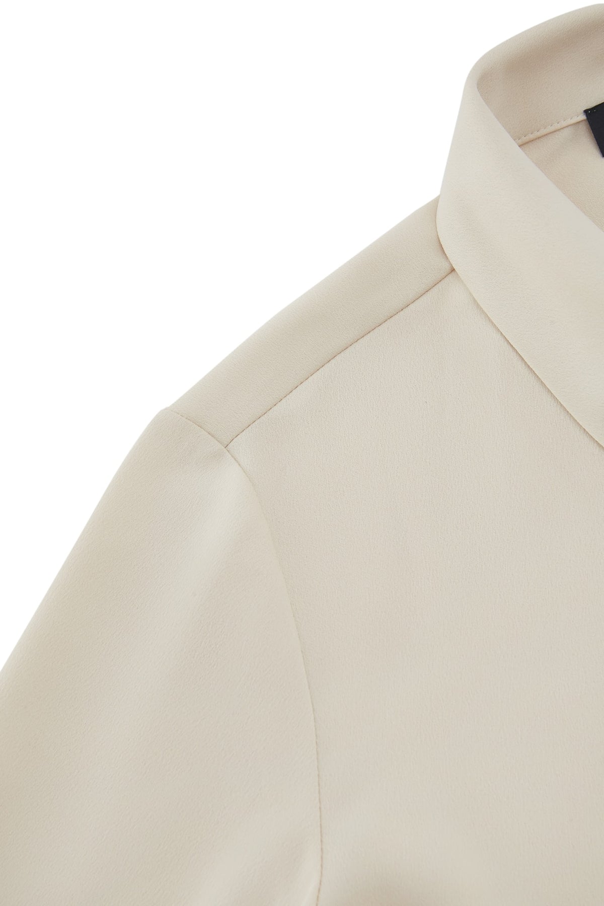 G2000 Blouses Asymmetric Stand Collar Tie Shirt