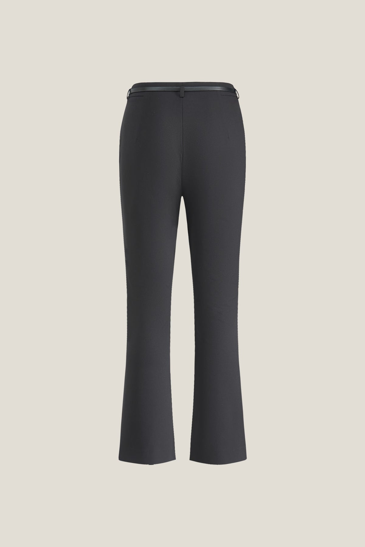 G2000 - Pants - Multi-Way Stretch Belted Slim Bootcut Pants With Belt