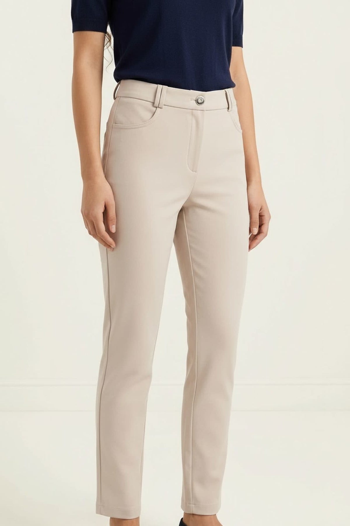 G2000 - Pants - Multi-Way Stretch Cropped Cigarette Pants