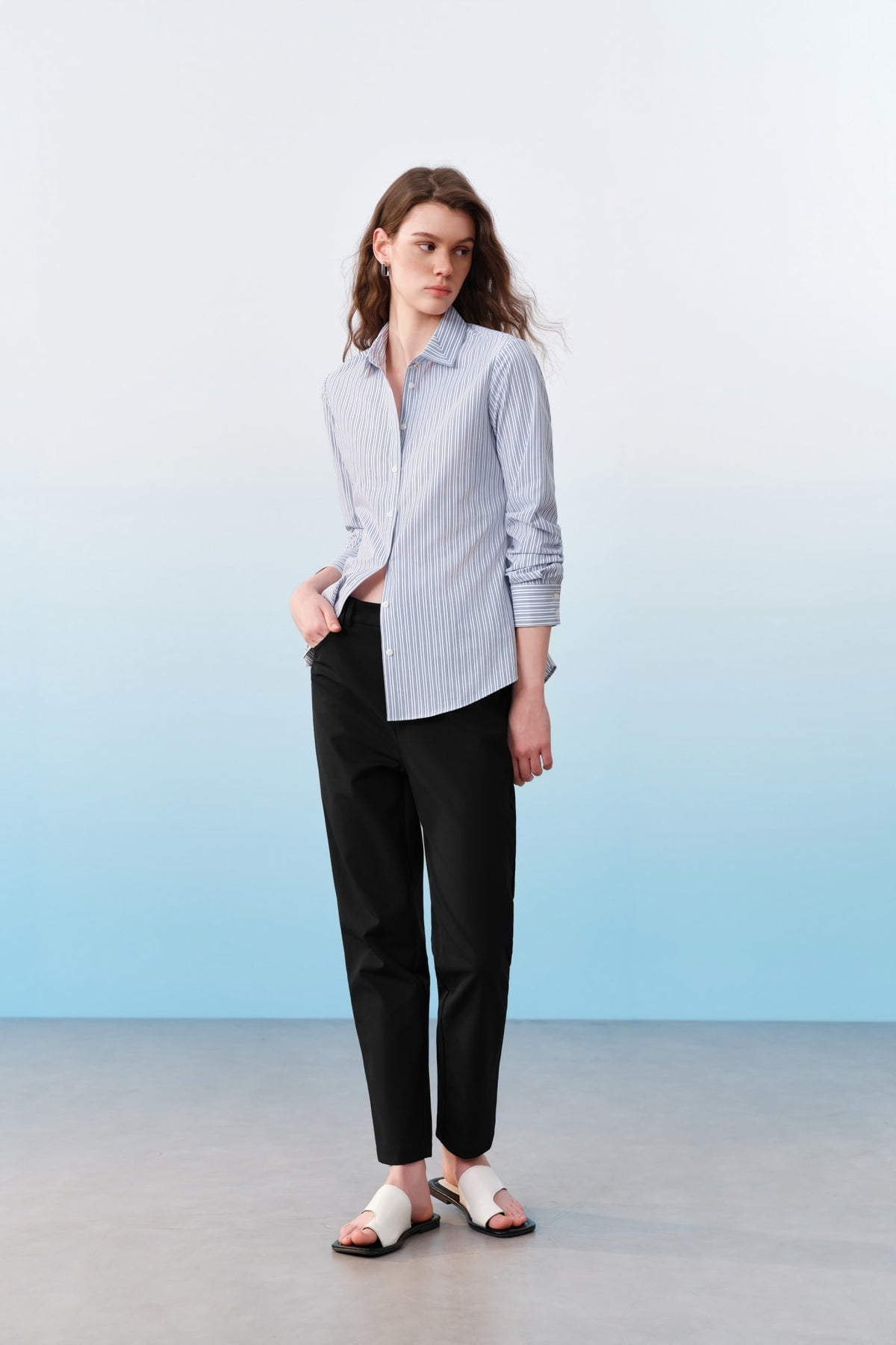 G2000 - Pants - Multi-Way Stretch Cropped Cigarette Pants