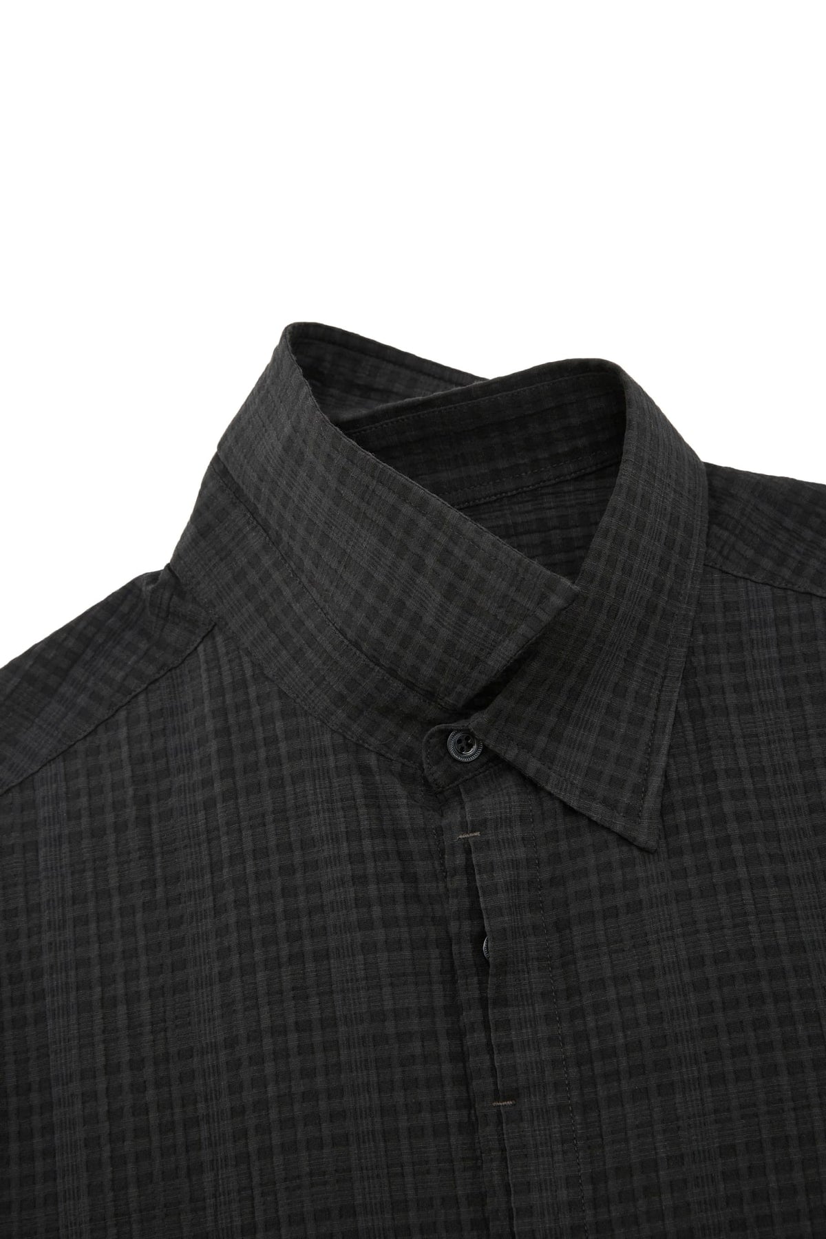 G2000 - Shirts - Seersucker Check Comfort Fit Long Sleeve Casual Shirt