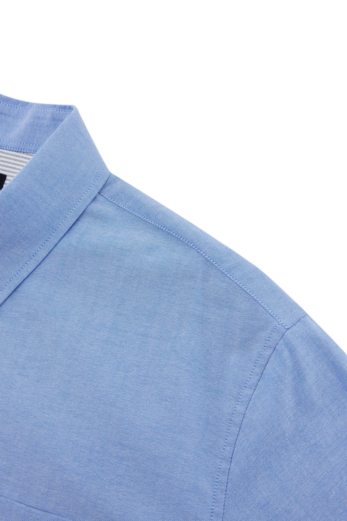 G2000 - Shirts - Wrinkle Free Cotton Oxford Relax Fit Short Sleeve Casual Shirt