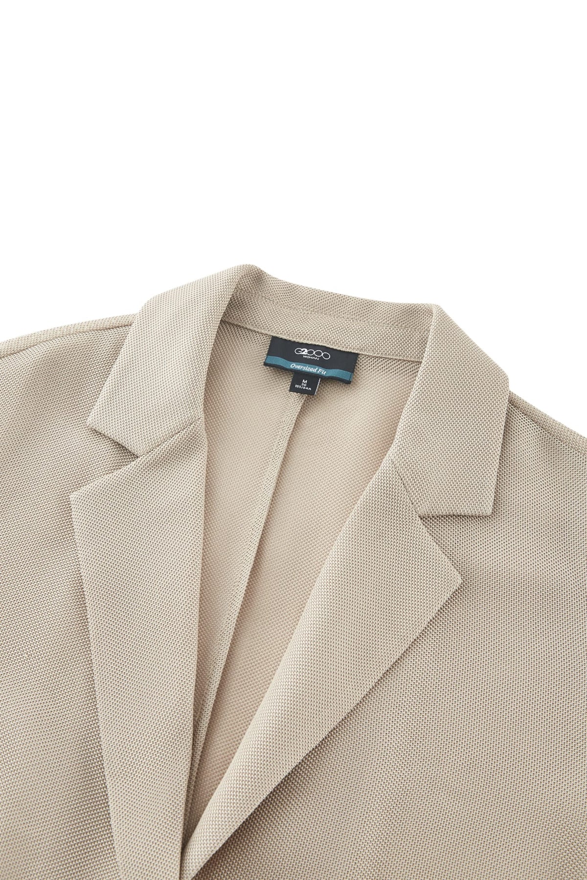 G2000 - Suits - Poly Viscose Leno Weave Oversized Fit Casual Blazer