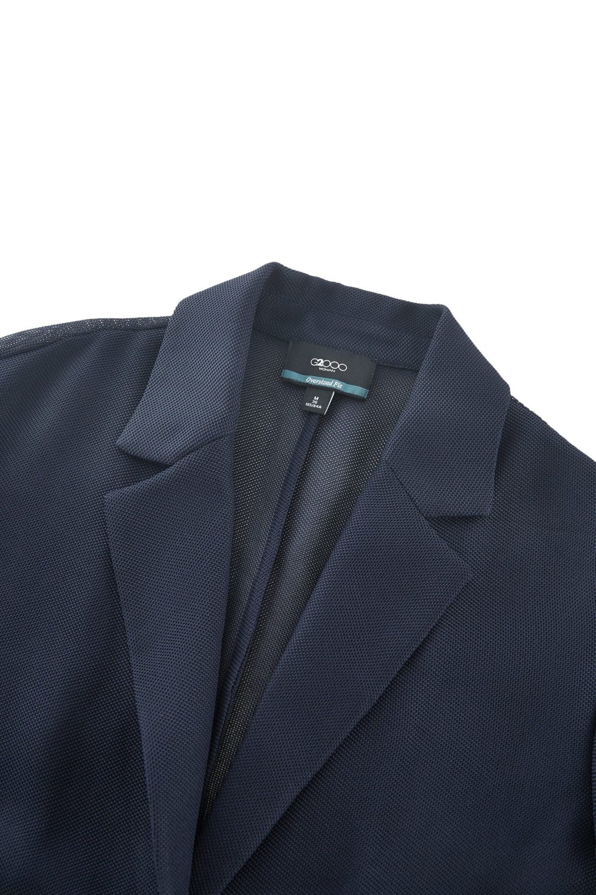 G2000 - Suits - Poly Viscose Leno Weave Oversized Fit Casual Blazer