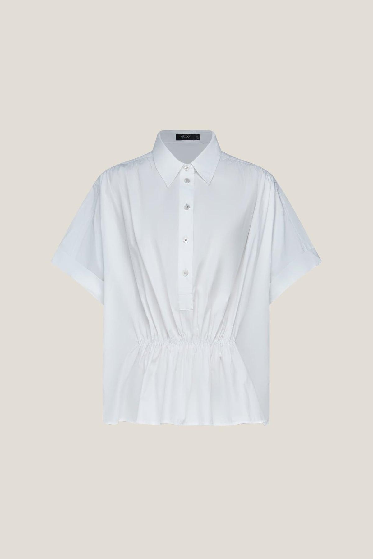 G2000 - Blouses - Half Placket Gatheing Blouse