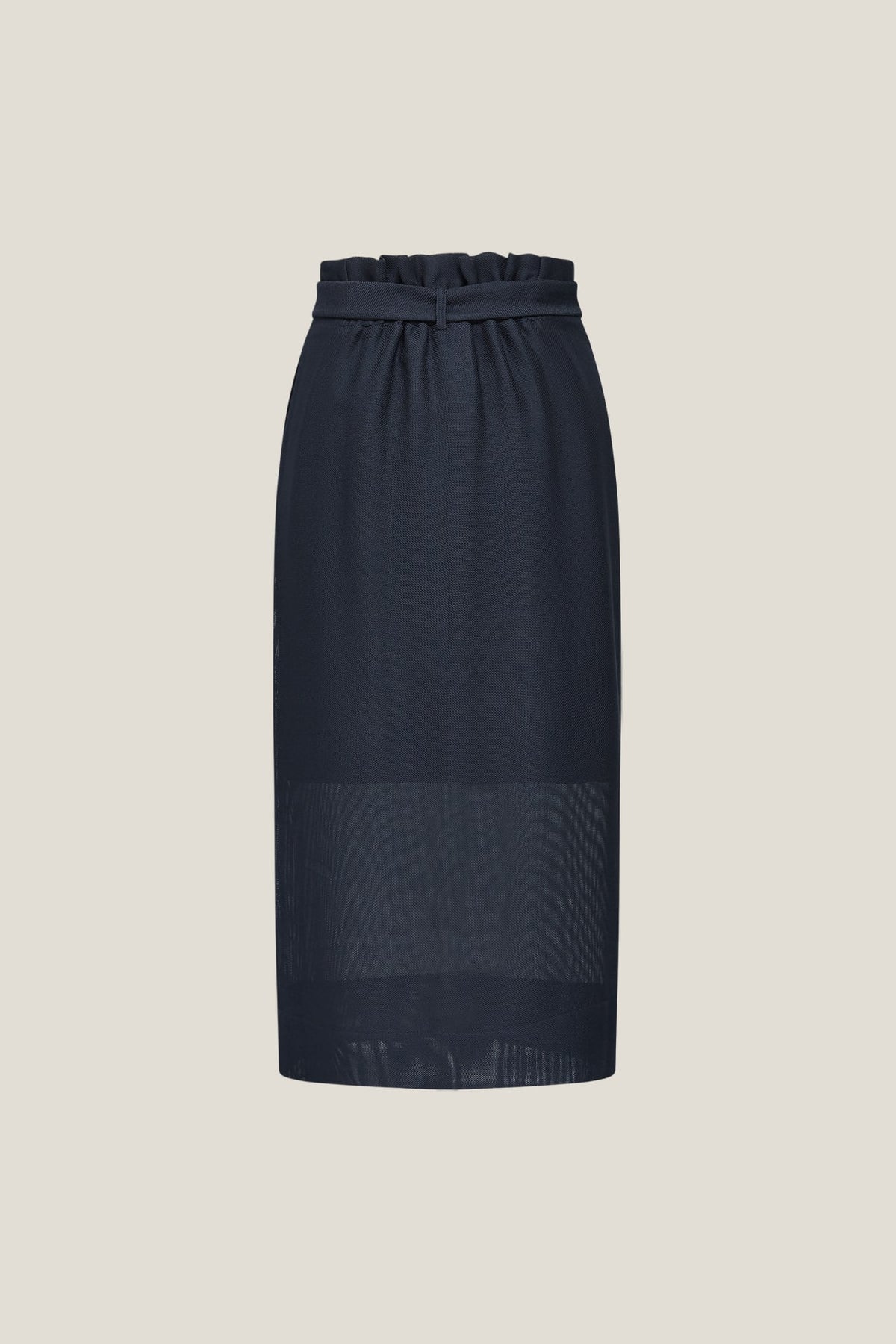 G2000 - Skirts - High Waist Leno Weave H Shape Skirt