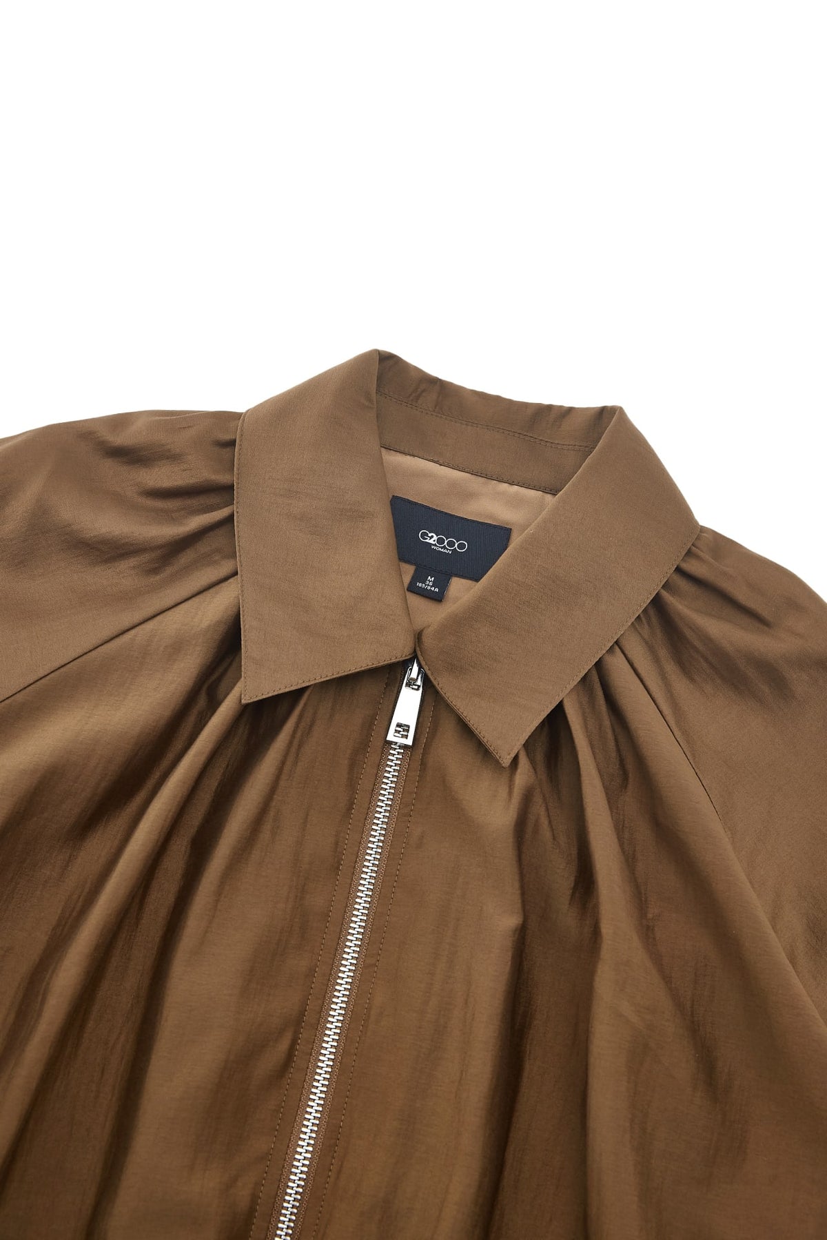 Lyocell Blend Relaxed Puff Ballon Jacket