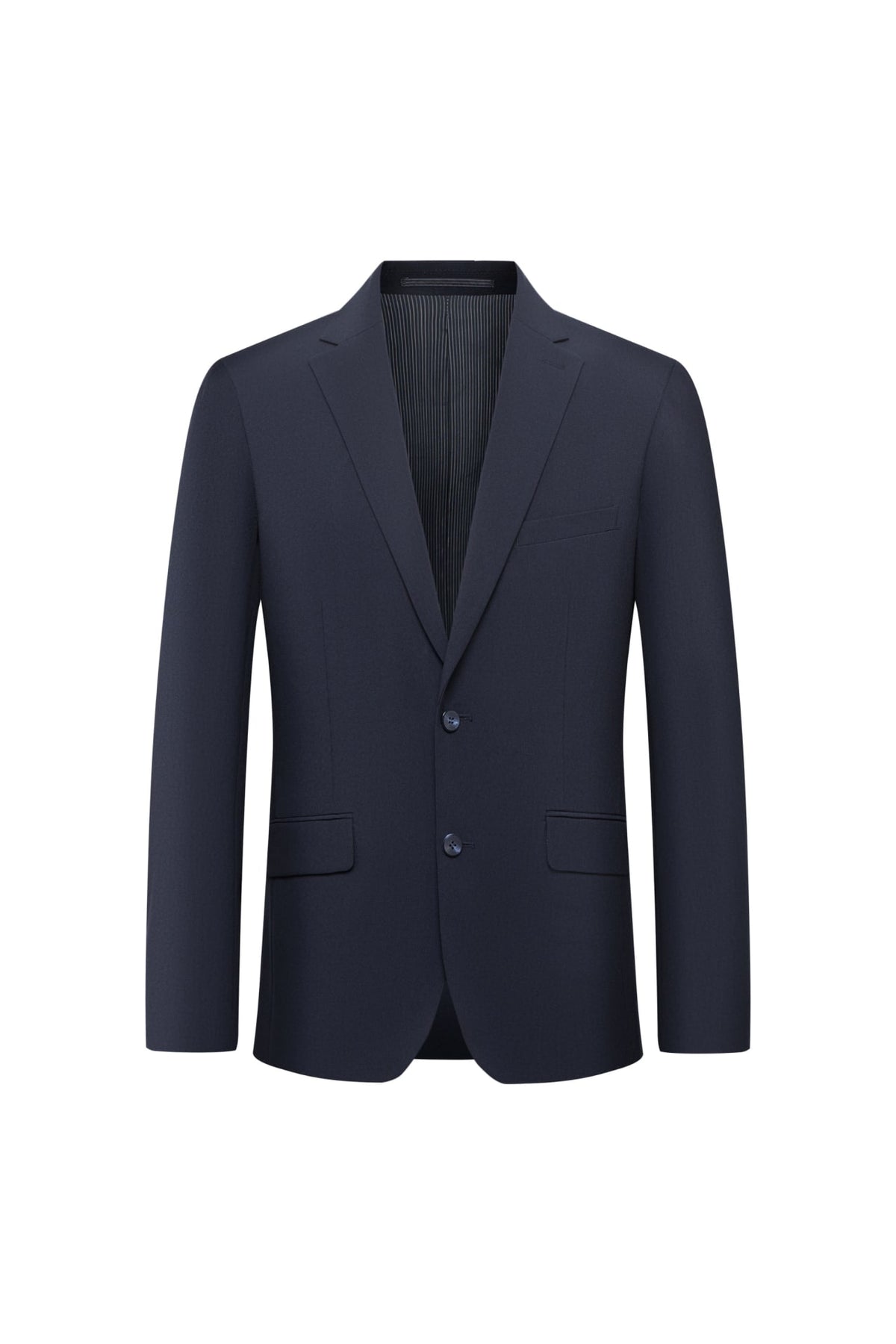 Three Proof Finish Plain Weave Smart Fit Suit Blazer