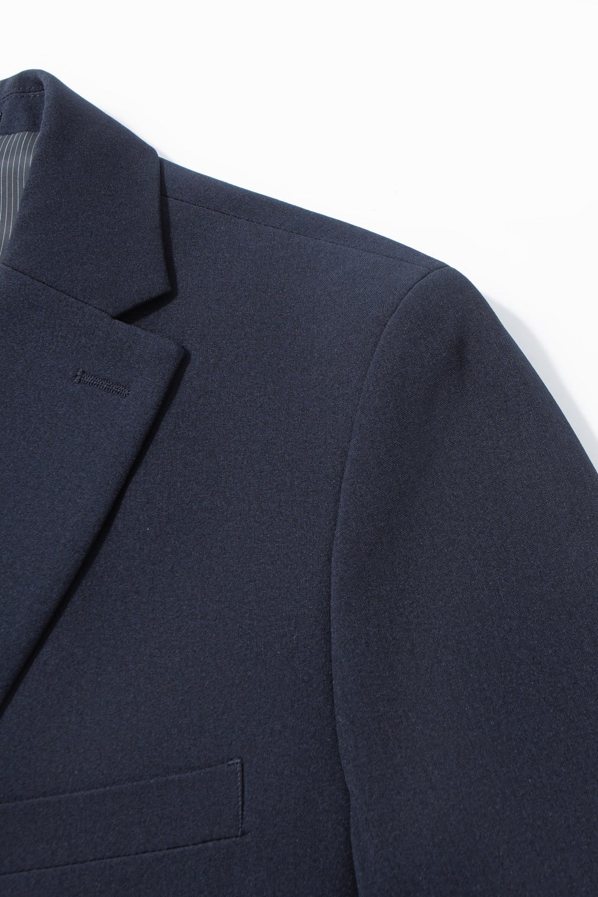 Three Proof Finish Plain Weave Smart Fit Suit Blazer