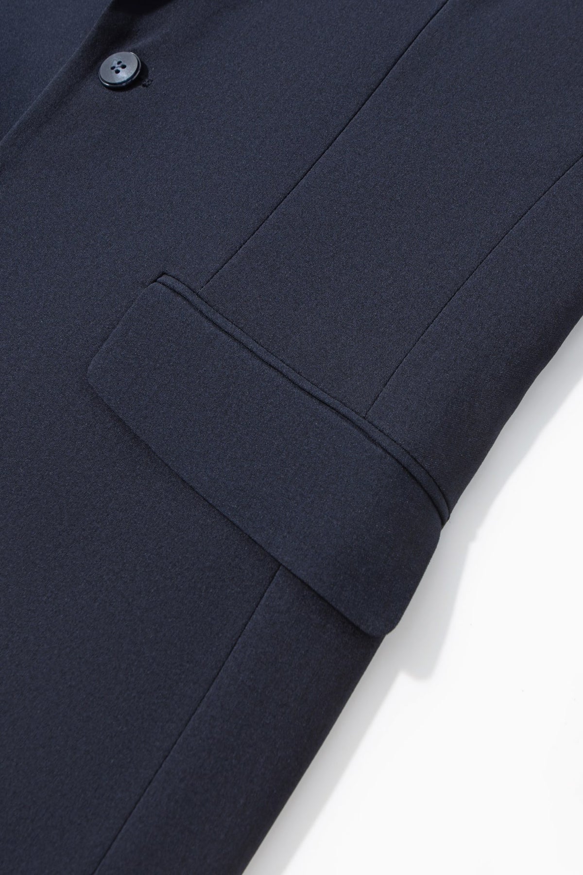Three Proof Finish Plain Weave Smart Fit Suit Blazer