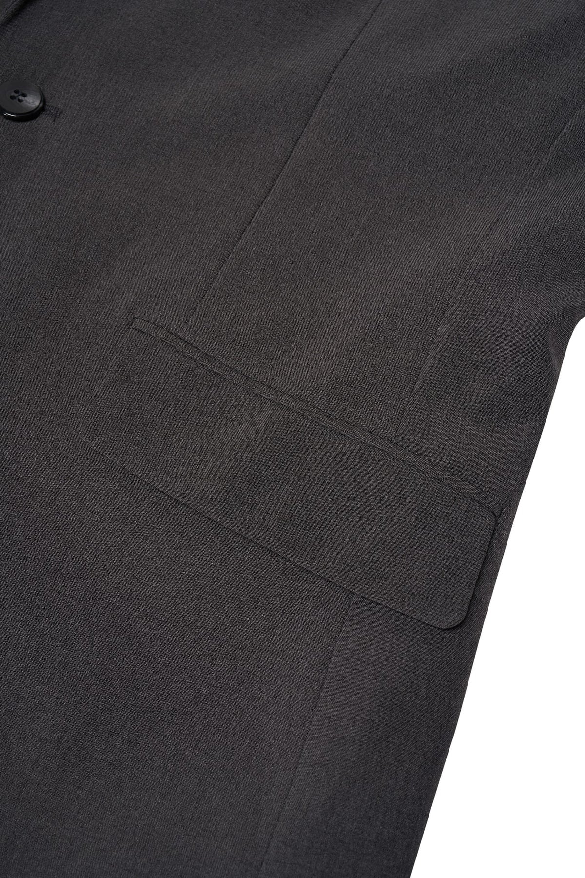 Three Proof Finish Plain Weave Smart Fit Suit Blazer
