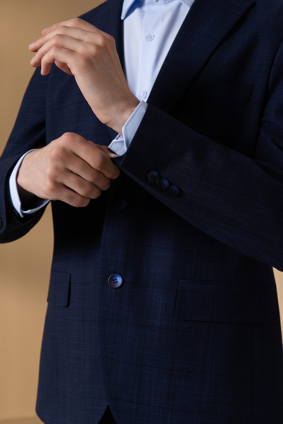 G2000 - Suits - Anti-Bacterial Check Smart Fit Suit Blazer