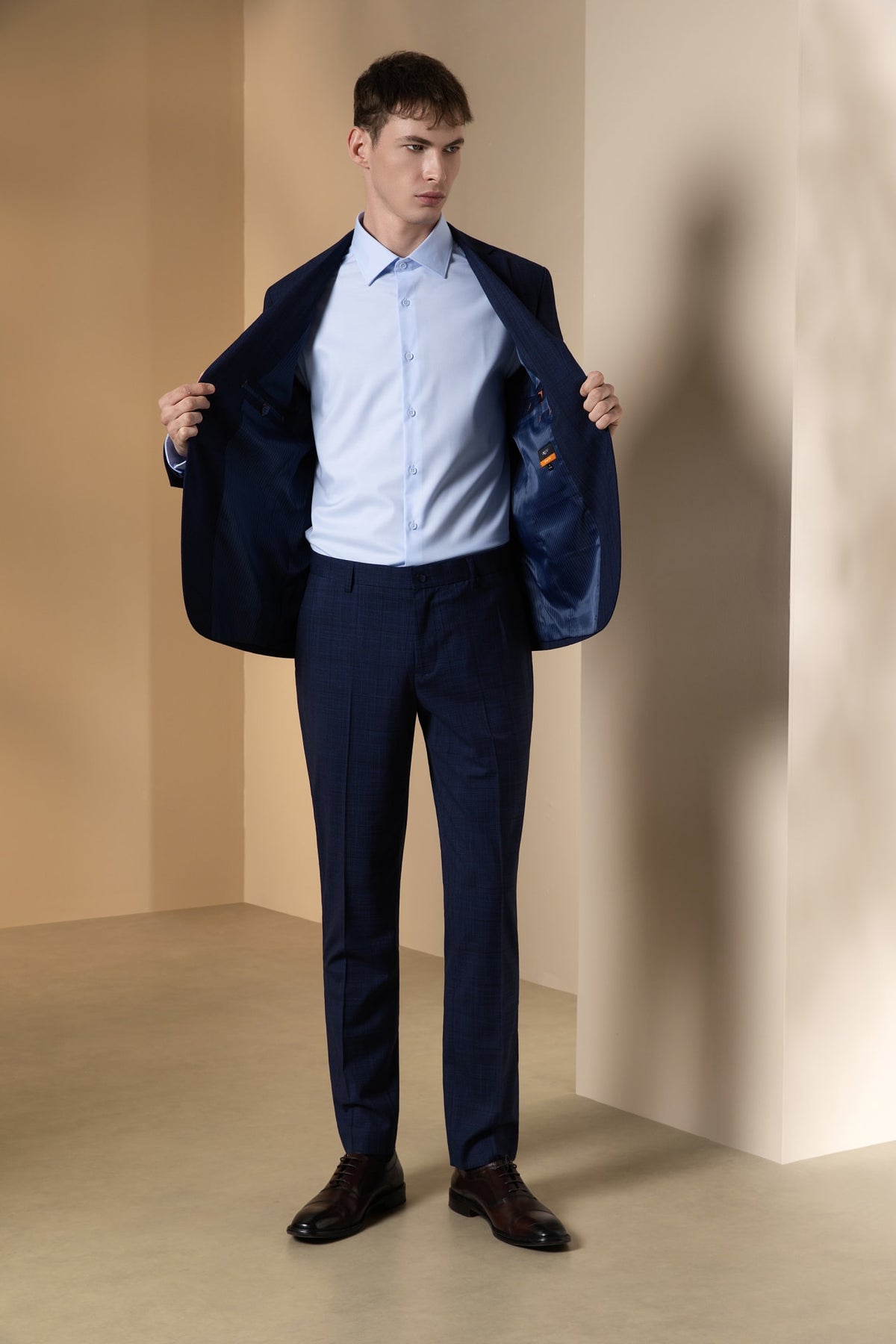 G2000 - Suits - Anti-Bacterial Check Smart Fit Suit Blazer