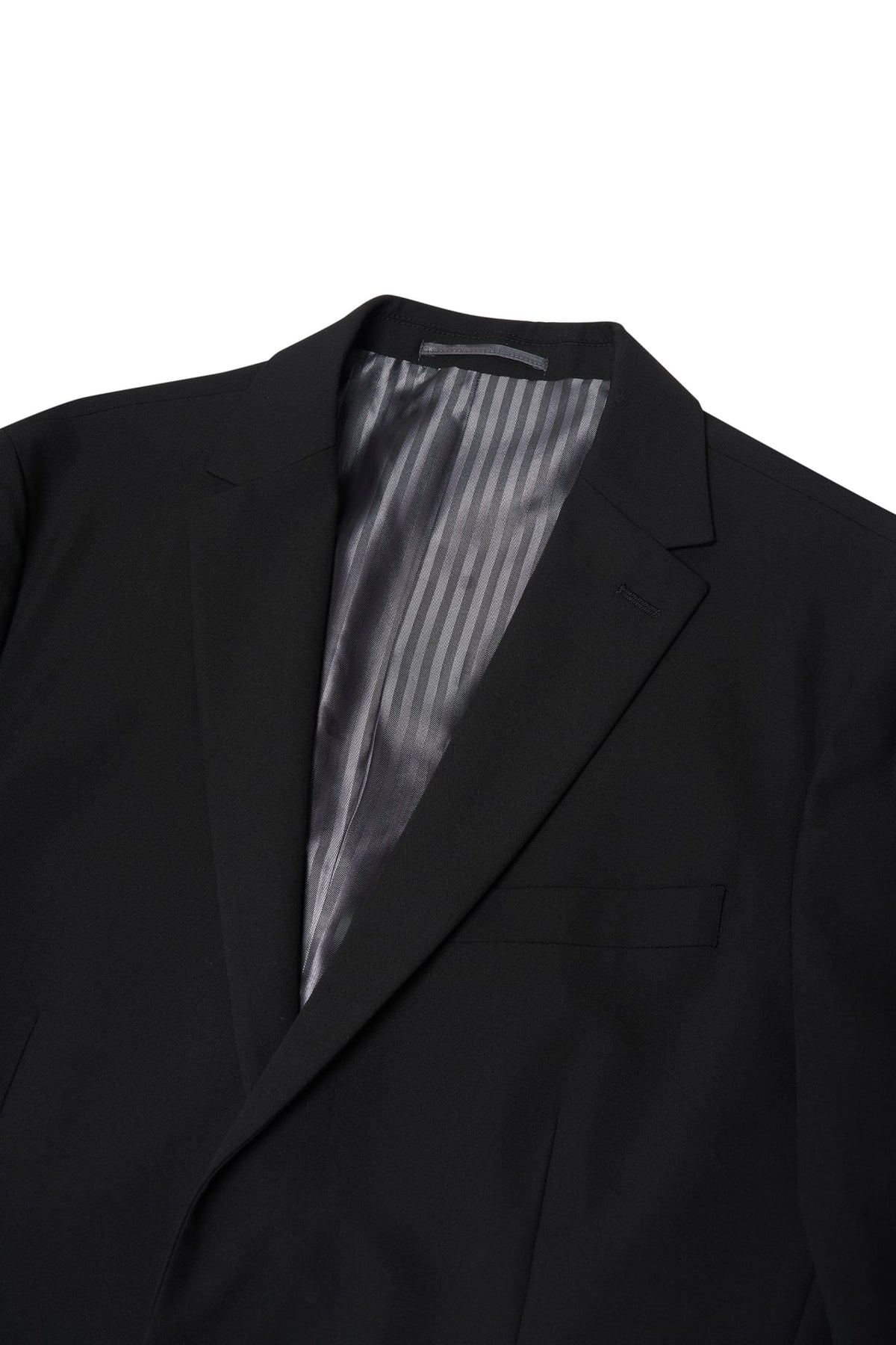 Anti-Bacterial Nylon Blend Twill Tailored Fit Suit Blazer