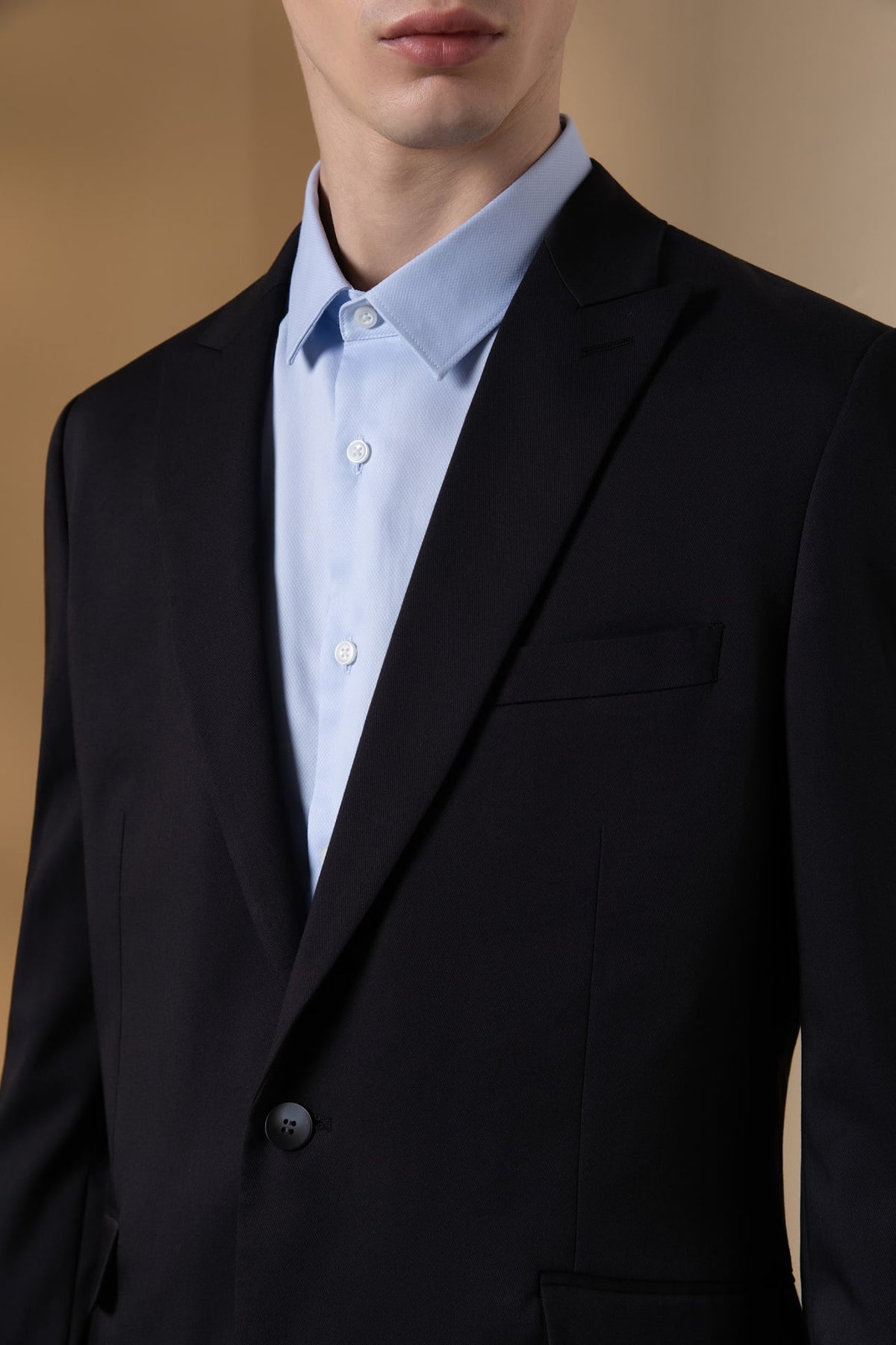 G2000 - Suits - Wool Blend Twill Slim Fit Suit Blazer