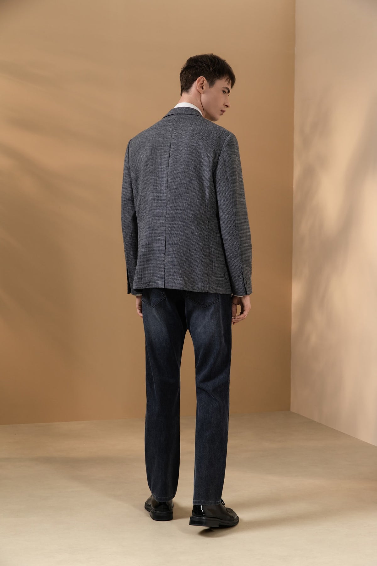 Jacquard Smart Fit Casual Blazer