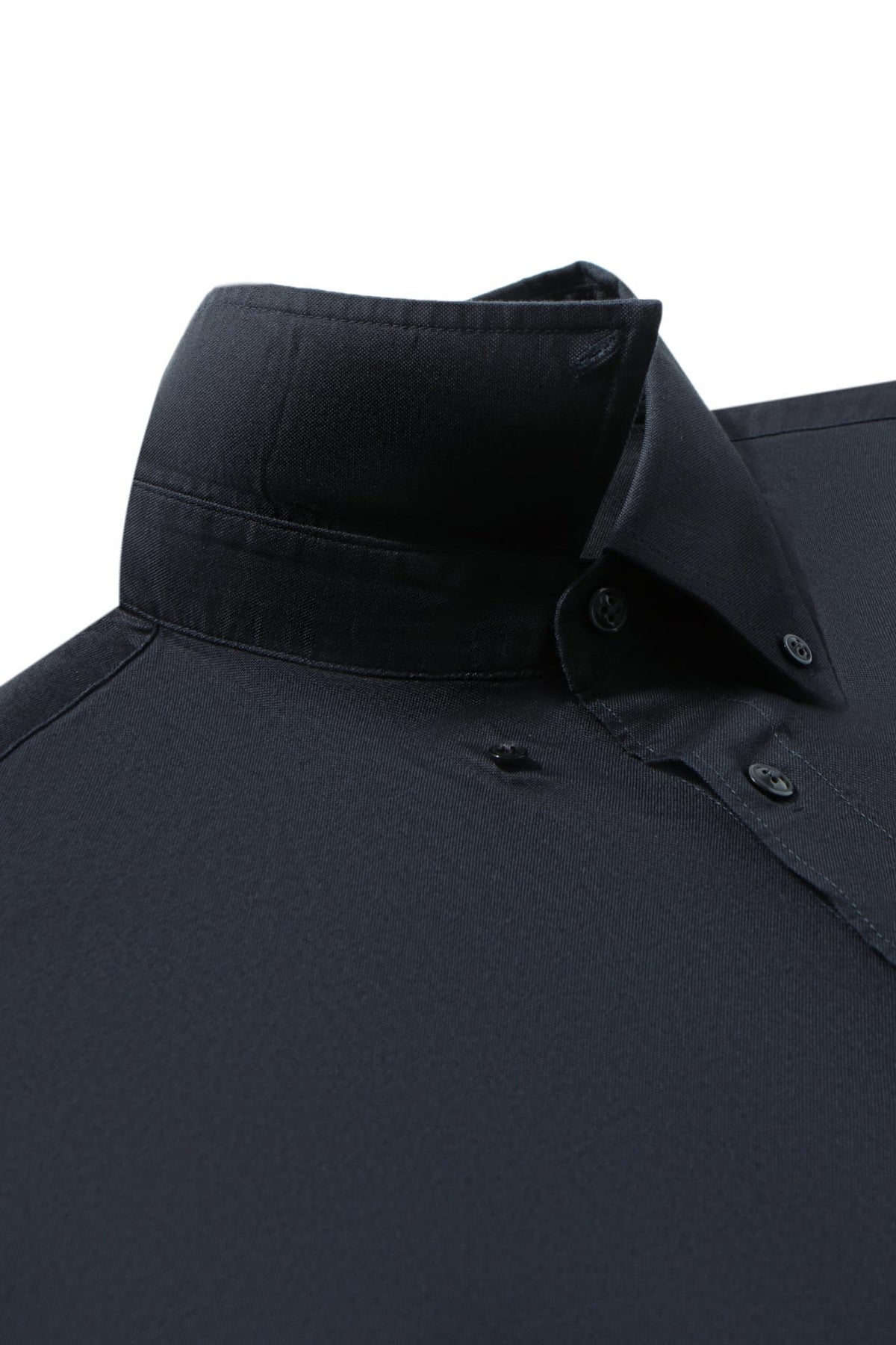 Pure Cotton Oxford Relax Fit Long Sleeve Casual Shirt with Logo