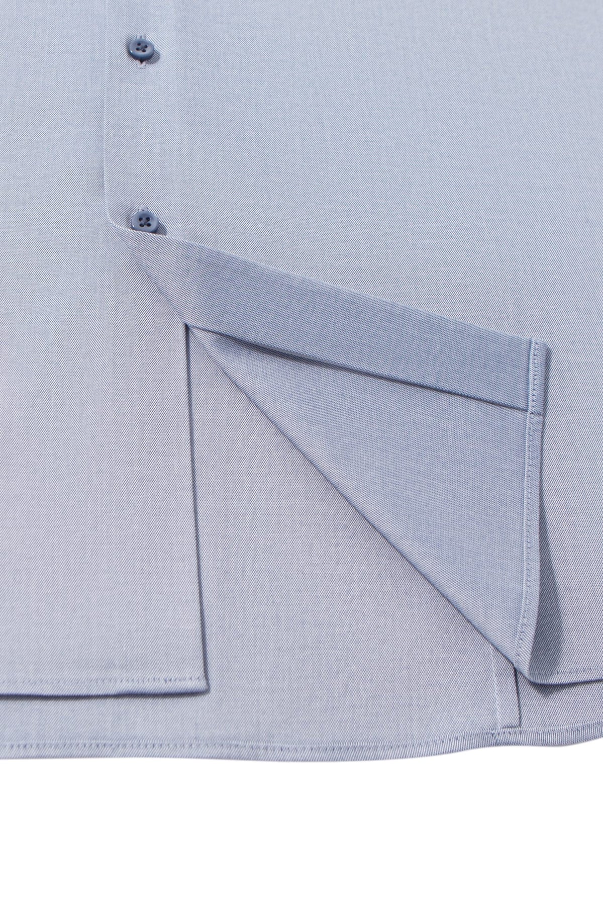 Non-Iron Cotton Stretch Oxford Smart Fit Long Sleeve Shirt