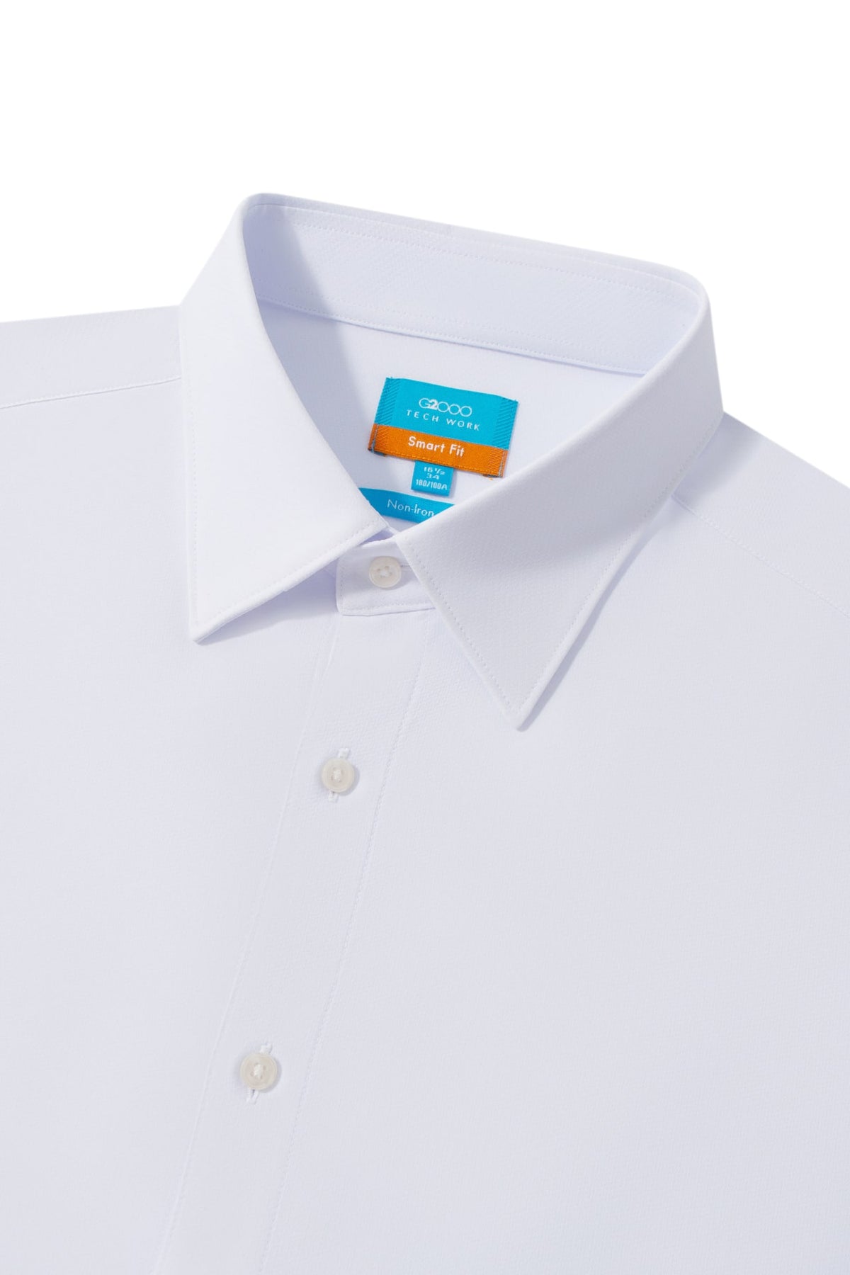 Non-Iron Dry Oxford Smart Fit Long Sleeve Shirt