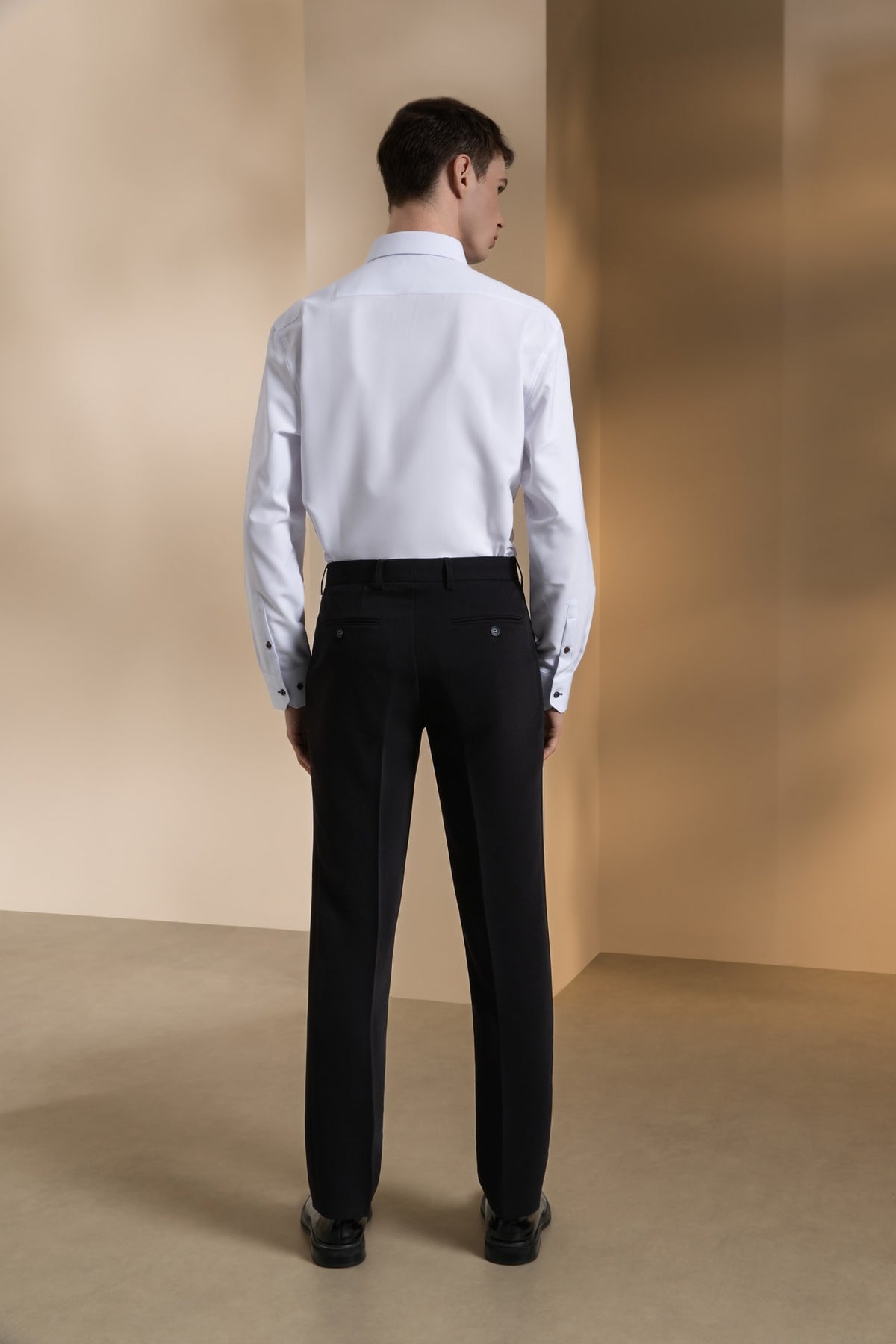 Non-Iron Dry Oxford Smart Fit Long Sleeve Shirt