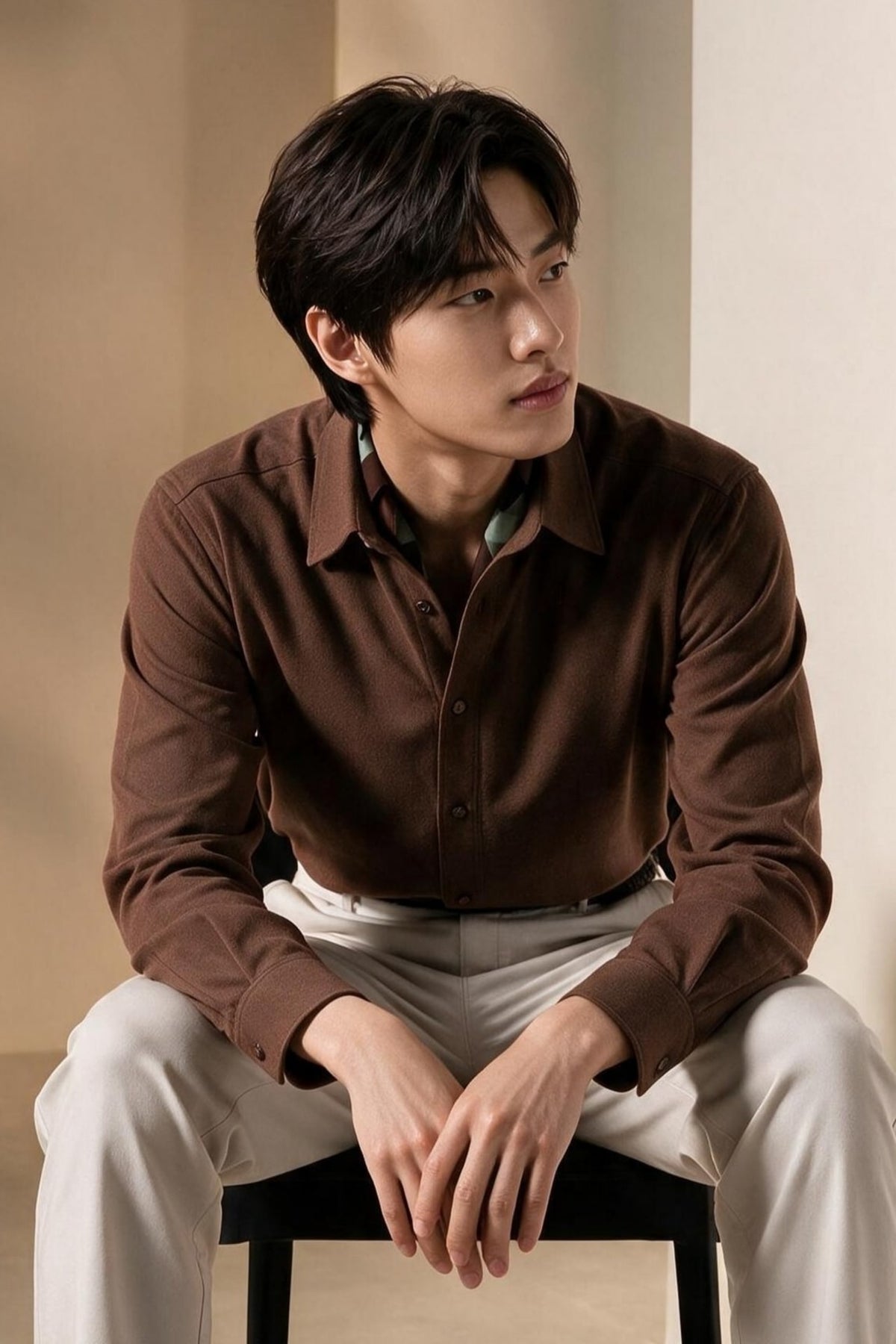 G2000 - Shirts - 2 Side Brush Twill Comfort Fit Long Sleeve Casual Shirt - Comfort - Spice