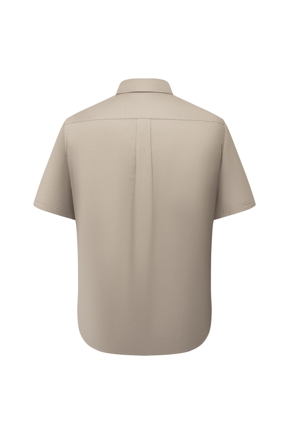 G2000 - Shirts - Pure Cotton Oxford Relax Fit Short Sleeve Casual Shirt with Logo
