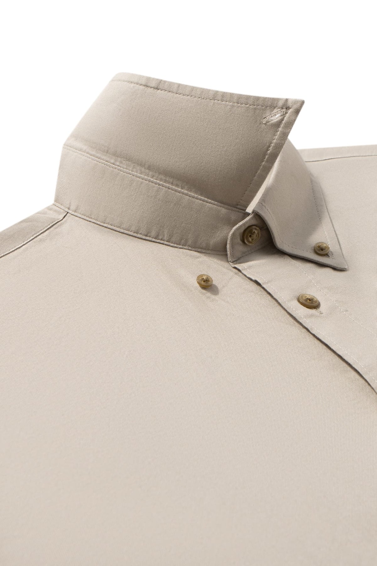 Pure Cotton Oxford Relax Fit Short Sleeve Casual Shirt with Logo
