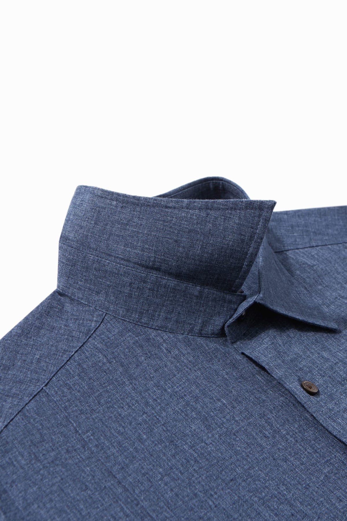 Linen Blend Comfort Fit Short Sleeve Casual Shirt