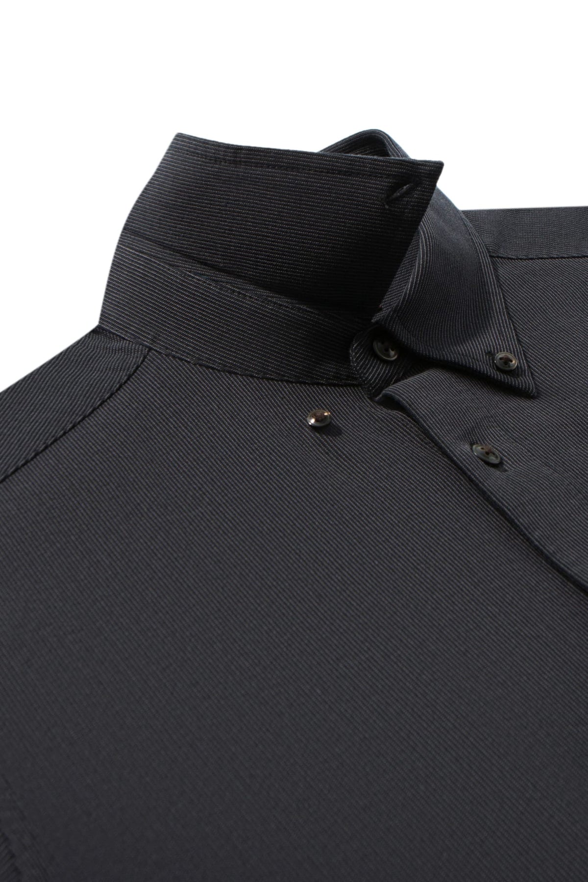 Lyocell Blend Stripe Comfor Fit Short Sleeve Casual Shirt