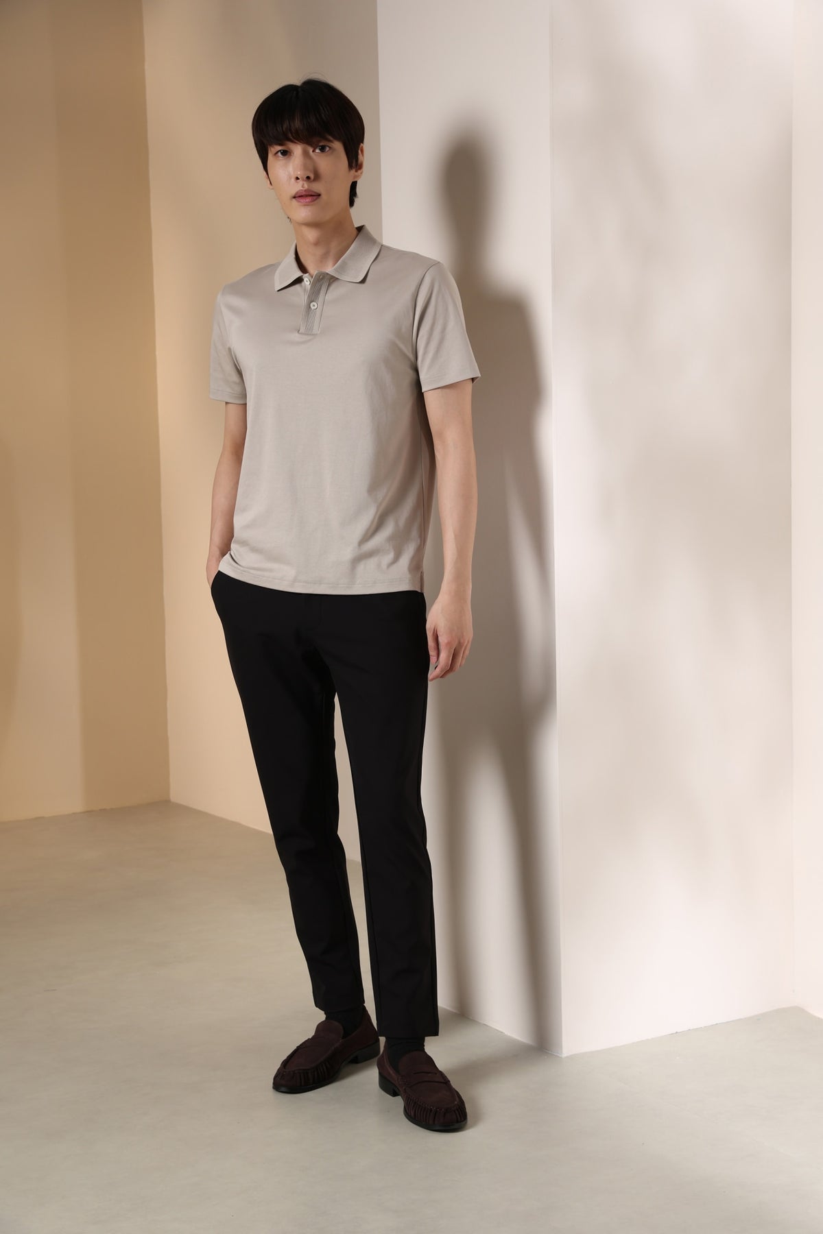 Cool Touch Pure Cotton Interlock Comfort Fit Polo Tee