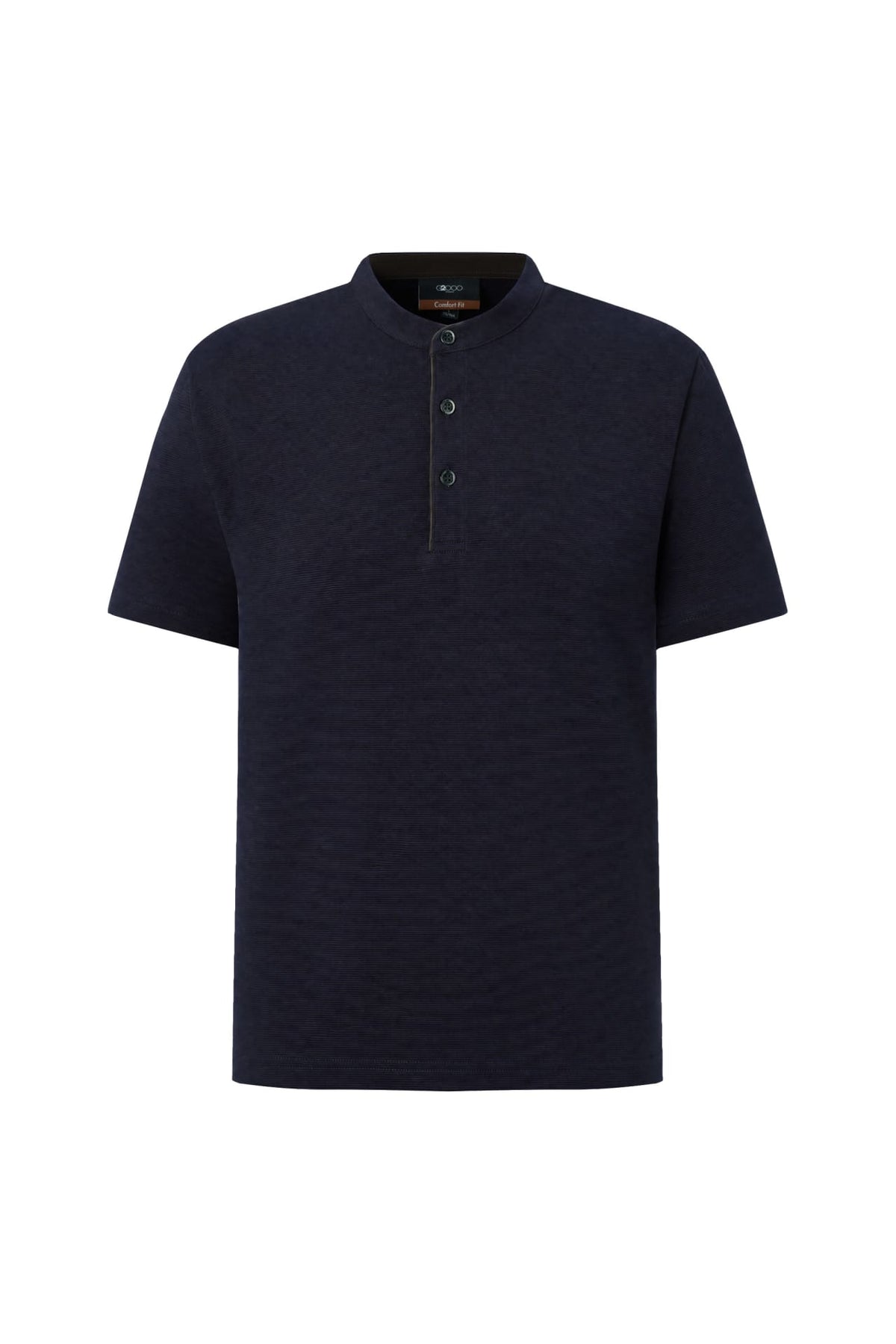 Cool Touch Mercerized Cotton Ottoman Comfort Fit Stand Collar Polo Tee