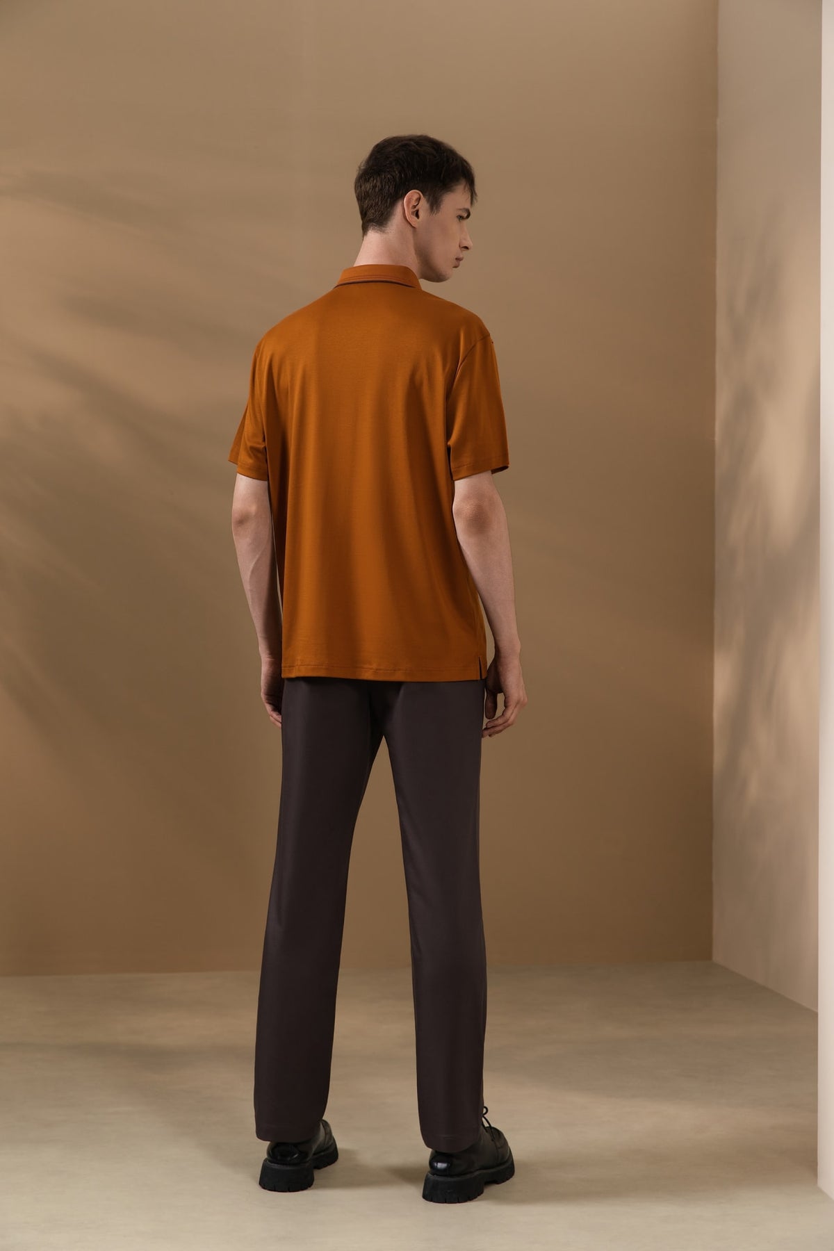 Cool Touch Pure Cotton Interlock Relax Fit Polo Tee