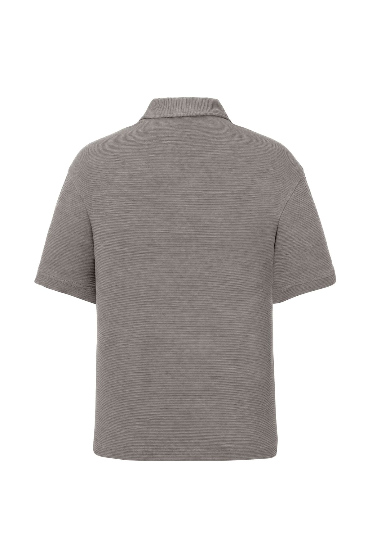 Cotton Blend Relax Fit Polo Tee