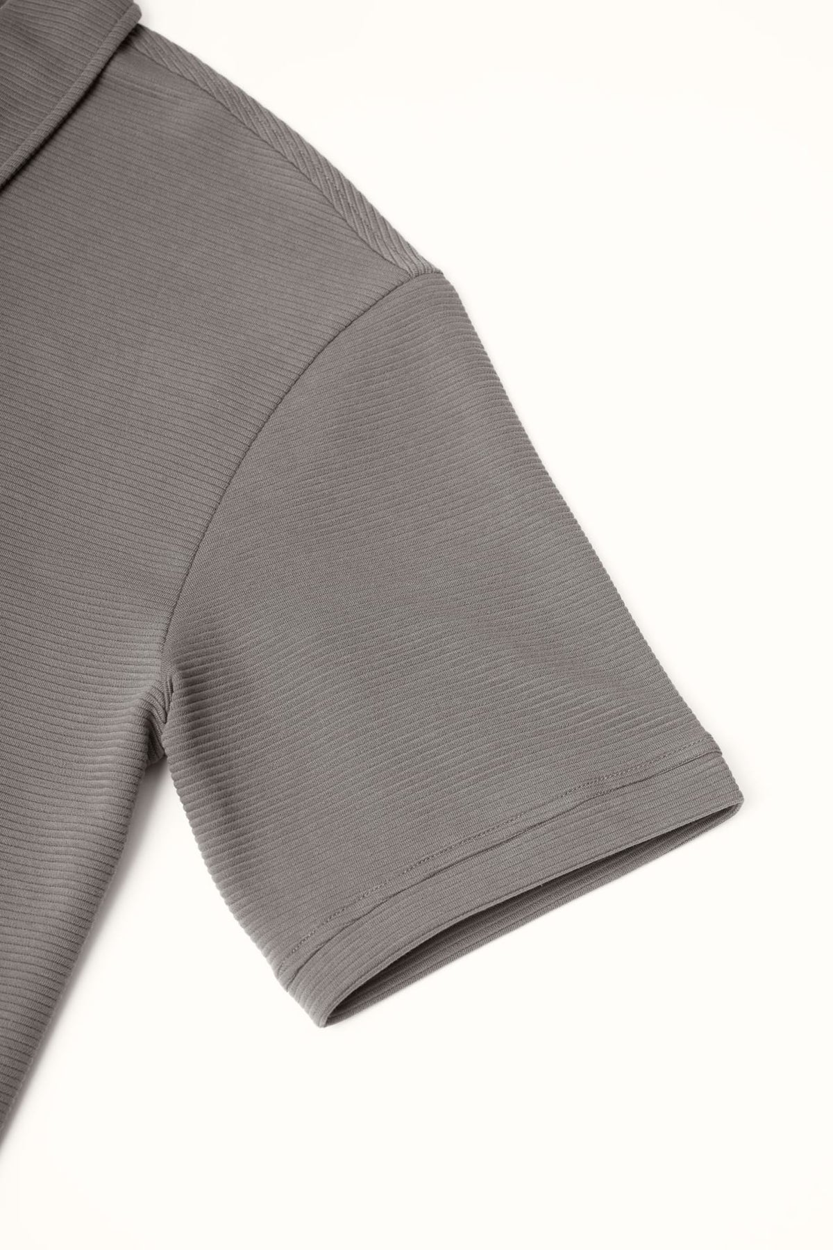 Cotton Blend Relax Fit Polo Tee