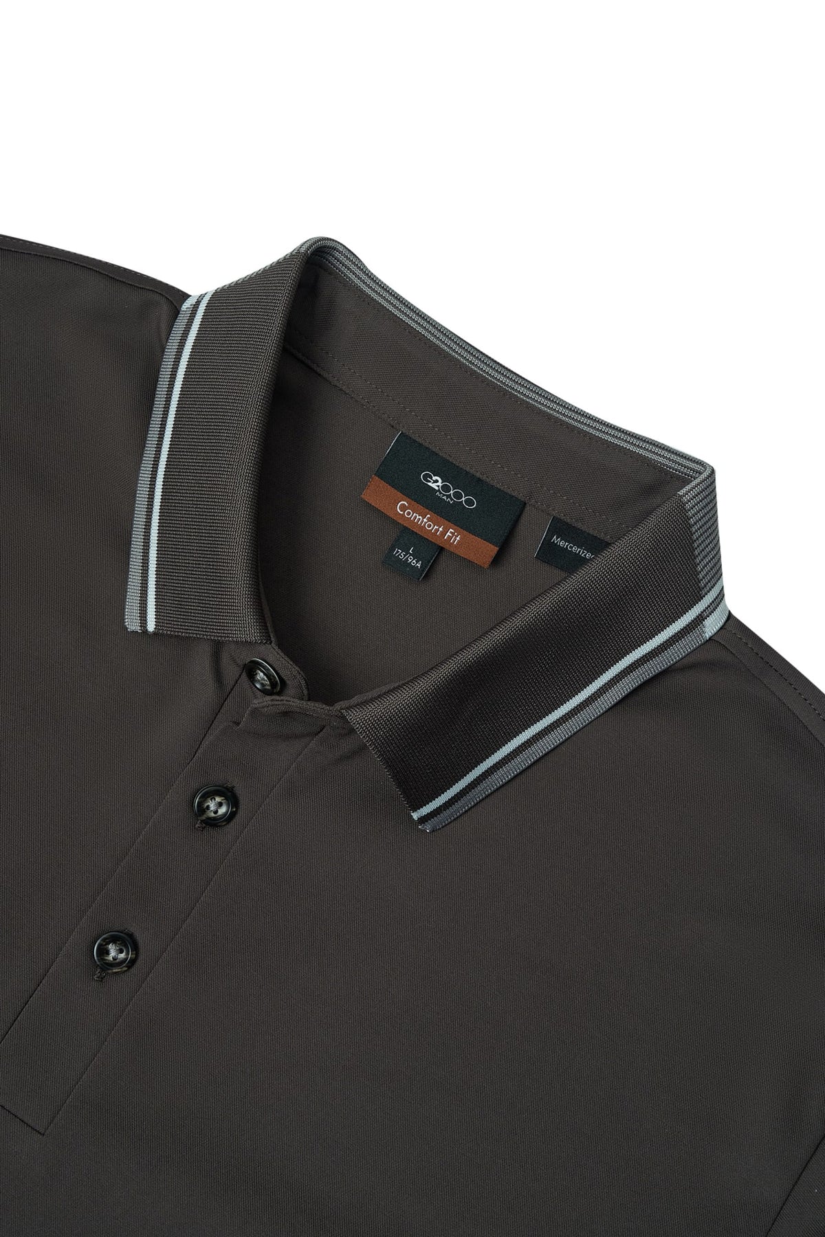 Mercerized Cotton Pique Comfort Fit Polo Tee
