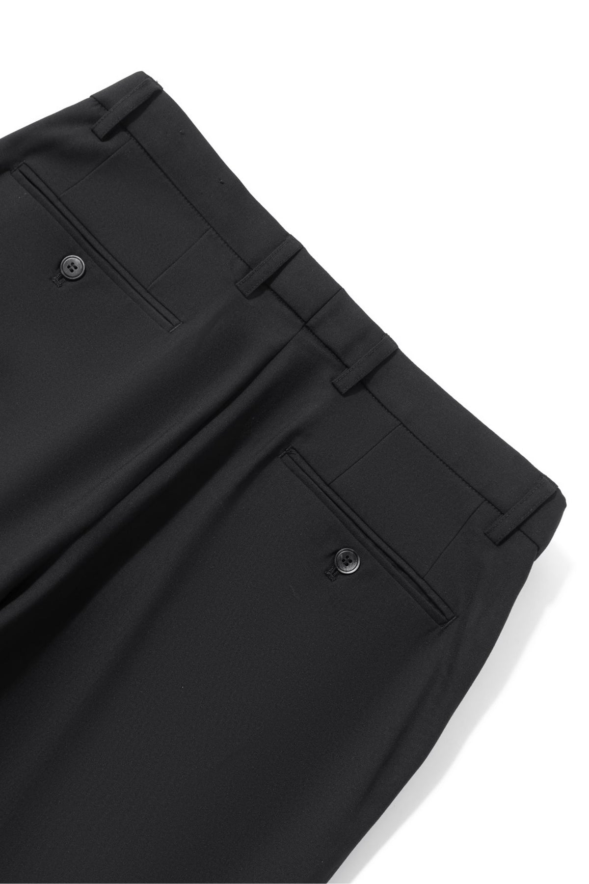 Multi-Way Stretch Anti-Bacterial Plain Weave Smart Fit Suit Pants with Hidden Elastic Waistband