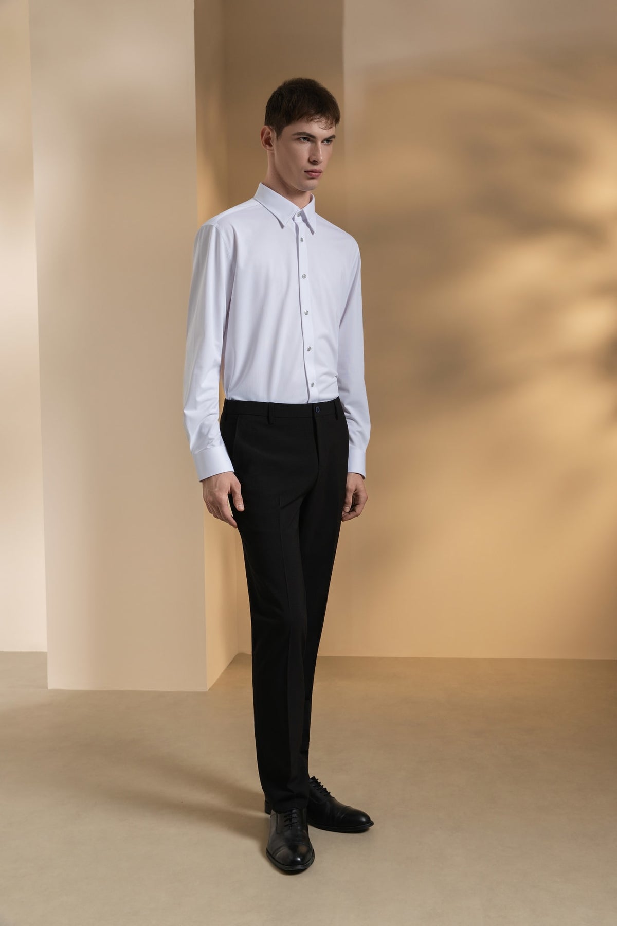 Seersucker Tailored Fit Suit Pants