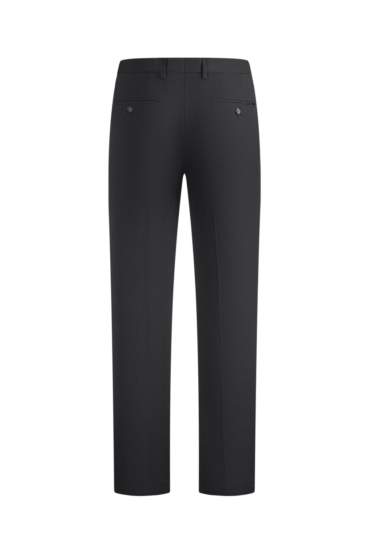 Quick Dry Wicking Twill Smart Fit Suit Pants with Hidden Elastic Waistband