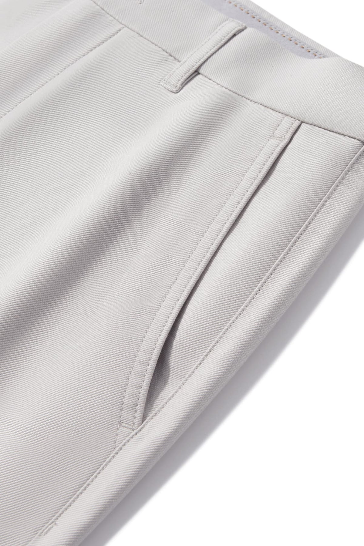 Cotton Modal Stretch Twill Slim Tapered Fit Casual Pants