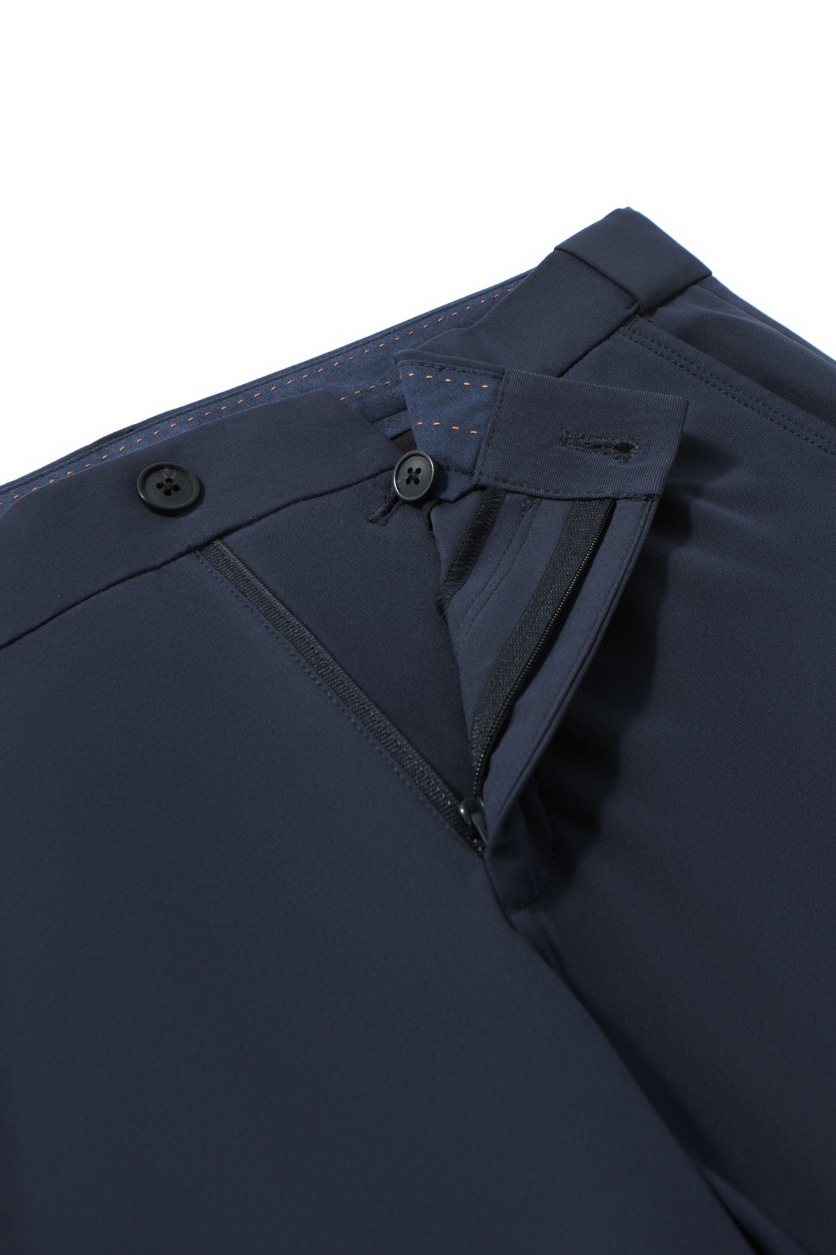 G2000 - Pants - Multi-Way Stretch Poly Knit Ottoman Slim Tapered Fit Casual Pants