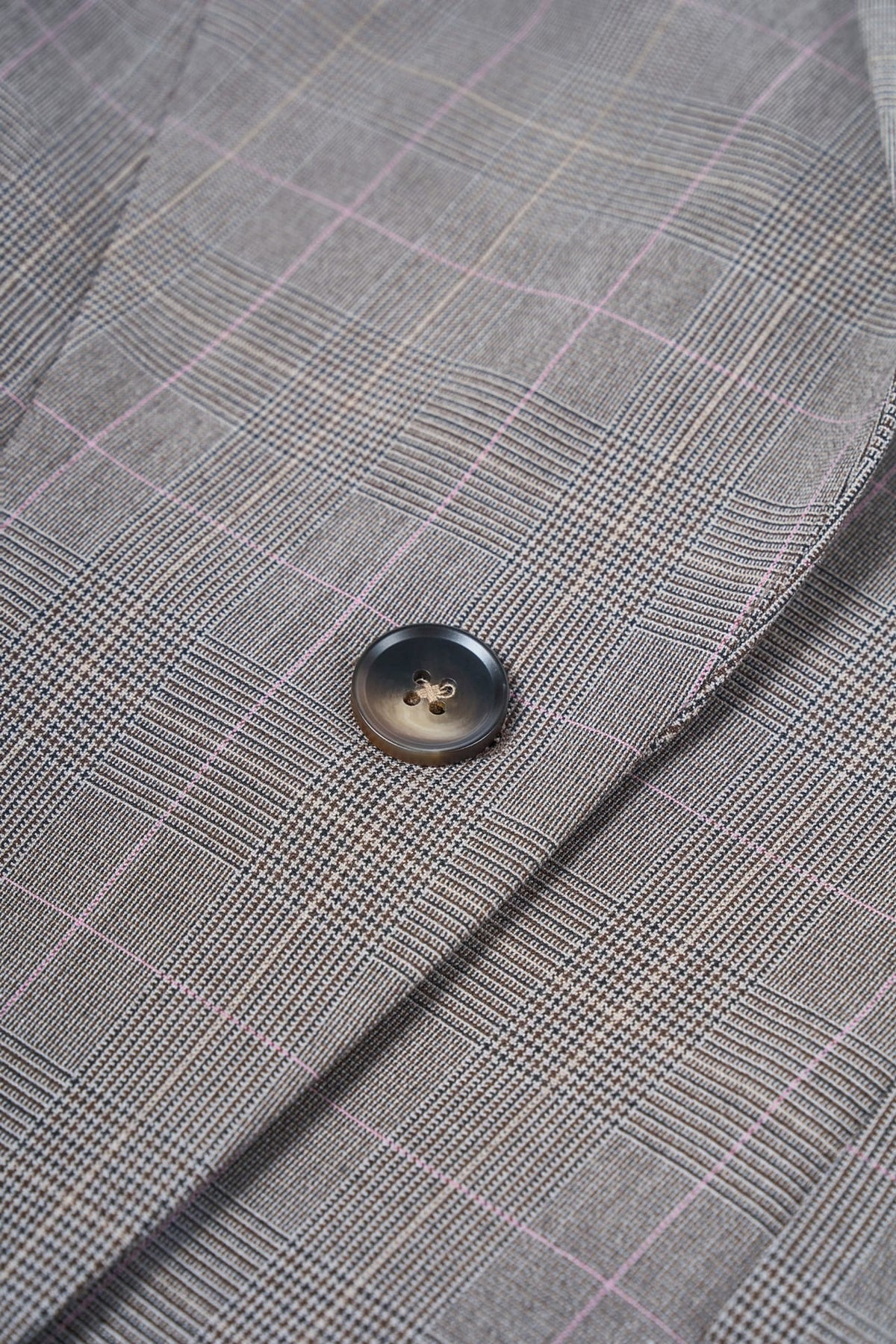 G2000 - Suits - Poly Rayon Plaid Slim Fit Suit Blazer
