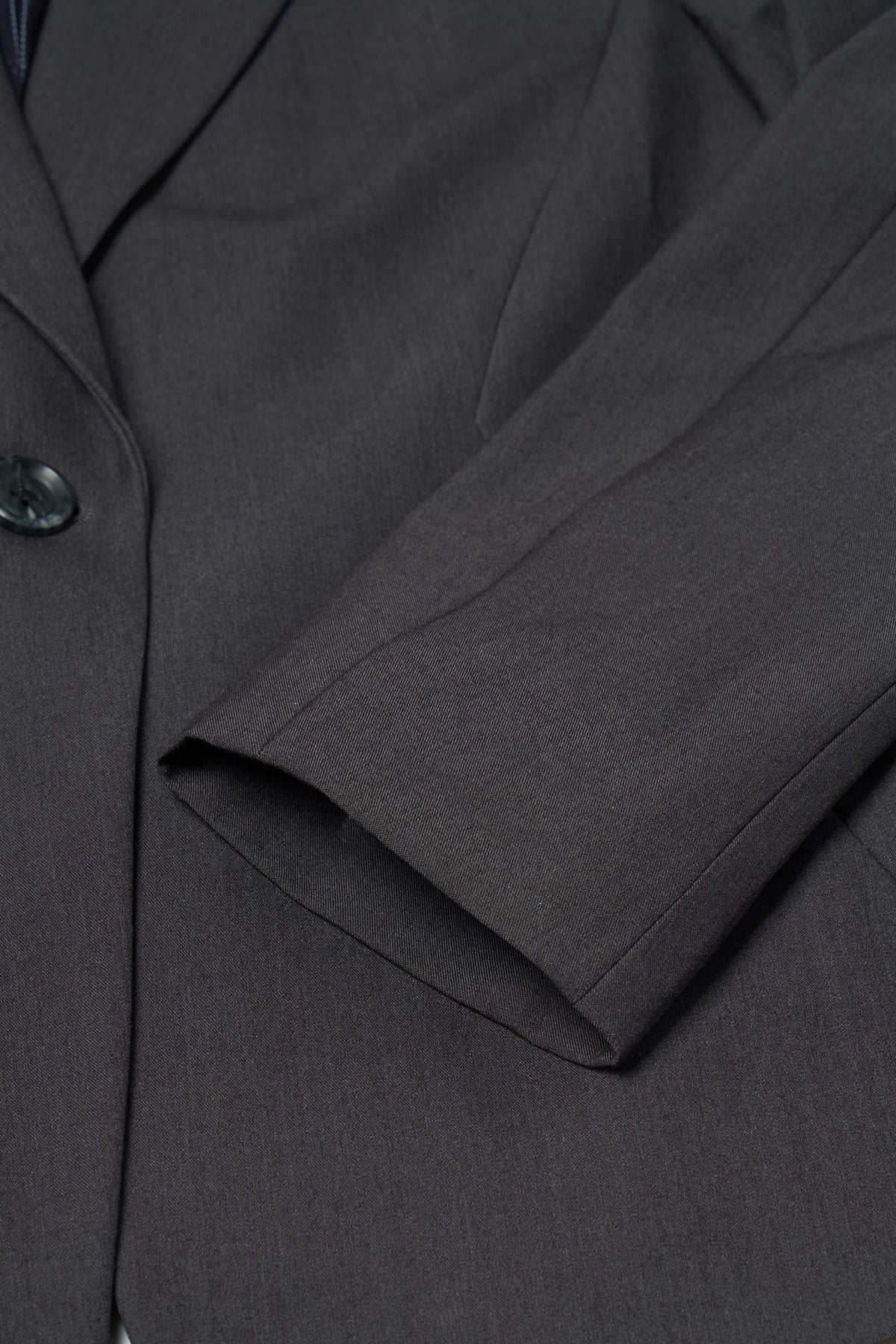 Poly Rayon Twill Easy Fit Suit Blazer with Detachable Brooch