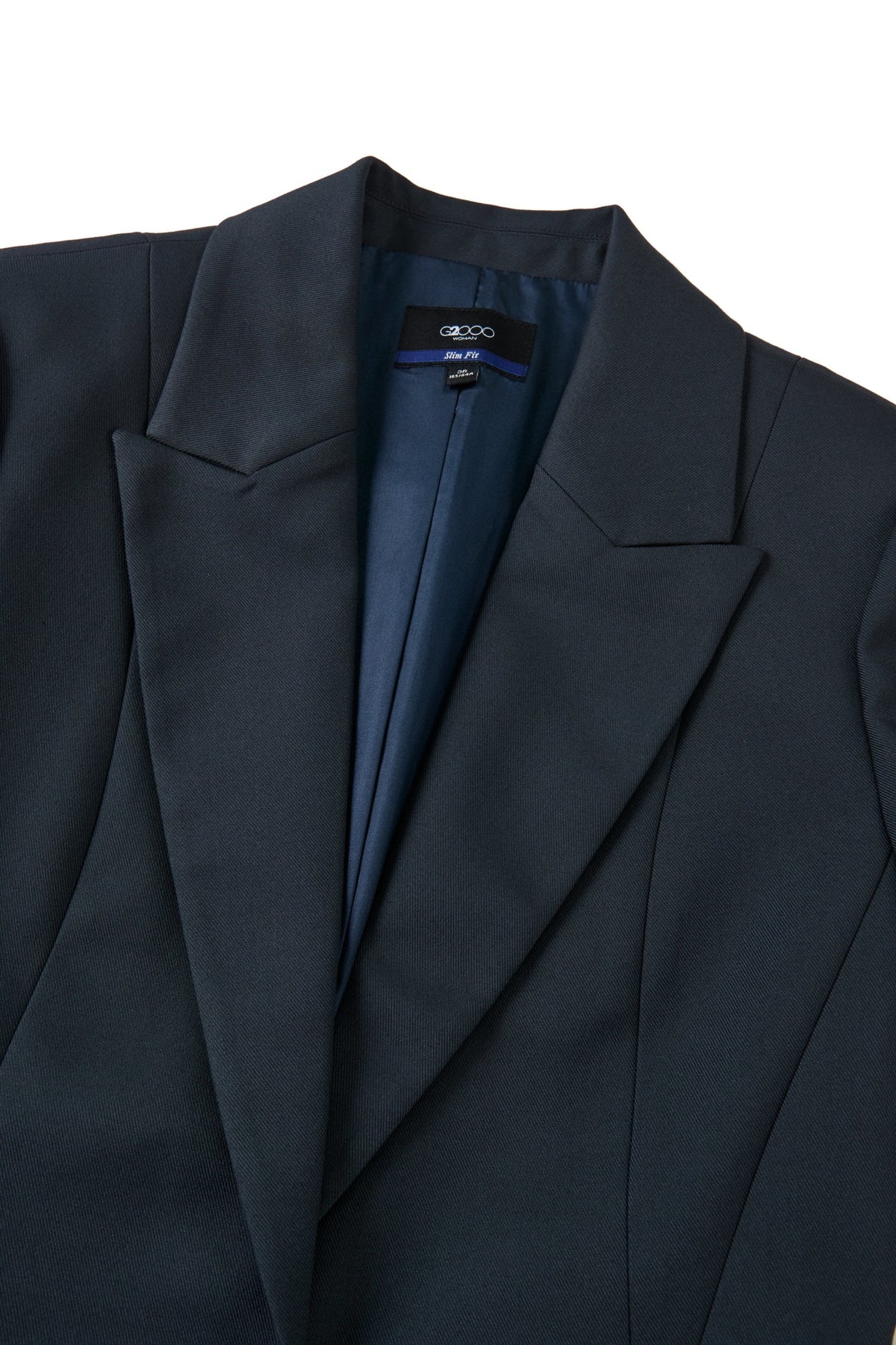 Poly Rayon Twill Slim Fit Suit Blazer