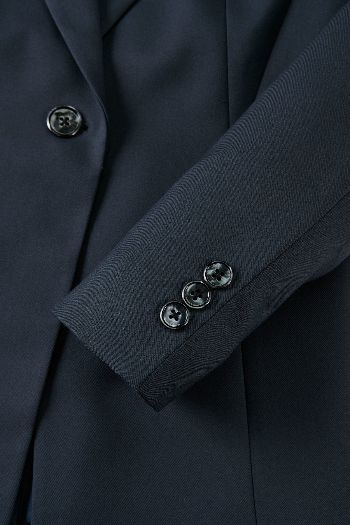 Poly Rayon Twill Slim Fit Suit Blazer