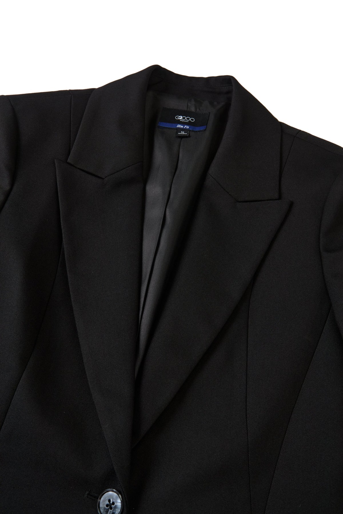 Poly Rayon Twill Slim Fit Suit Blazer