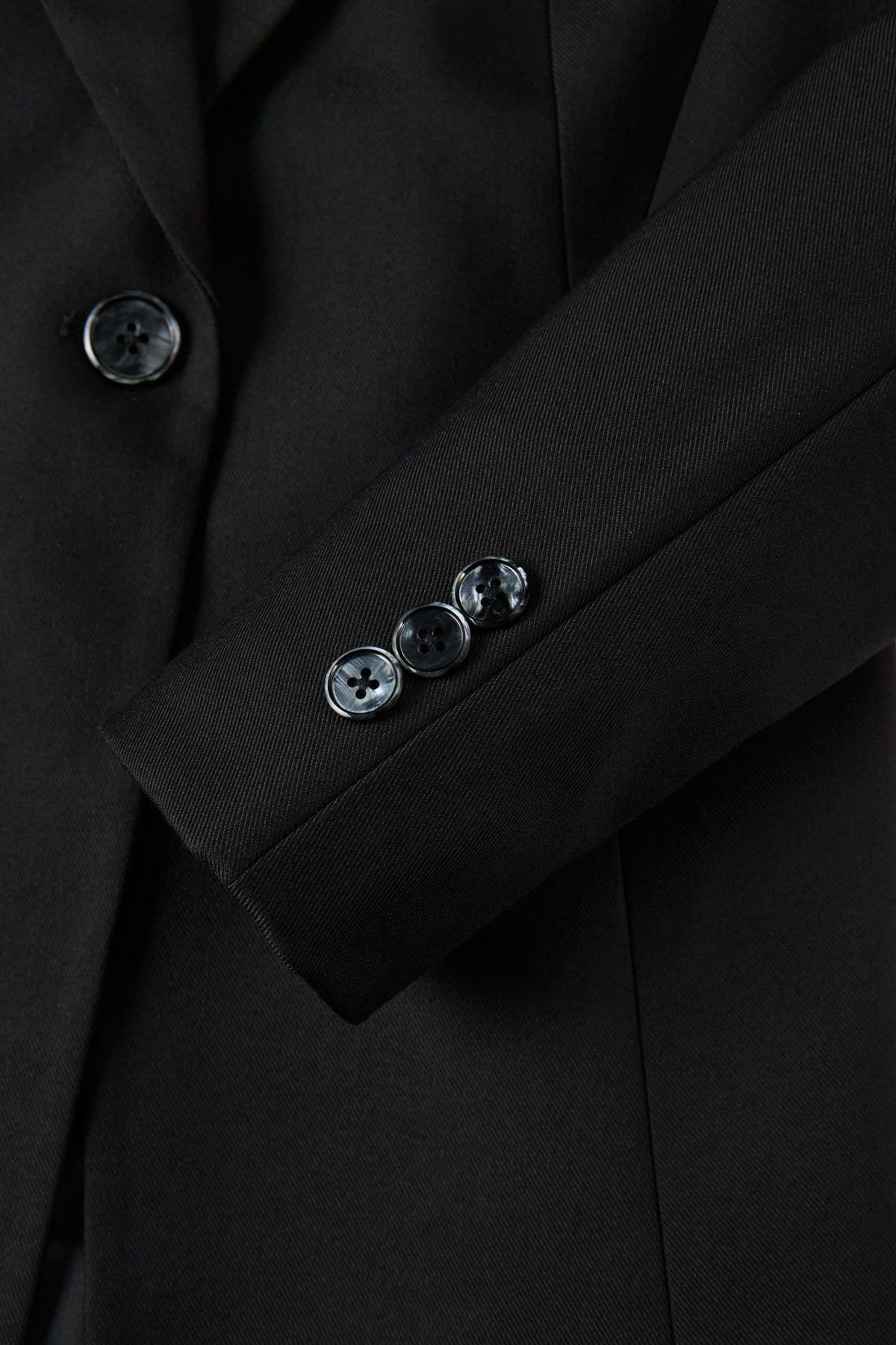 Poly Rayon Twill Slim Fit Suit Blazer