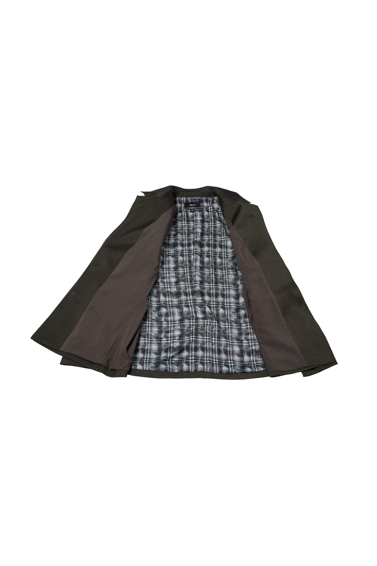 Wool Blend 2-Tone Comfort Fit Suit Blazer