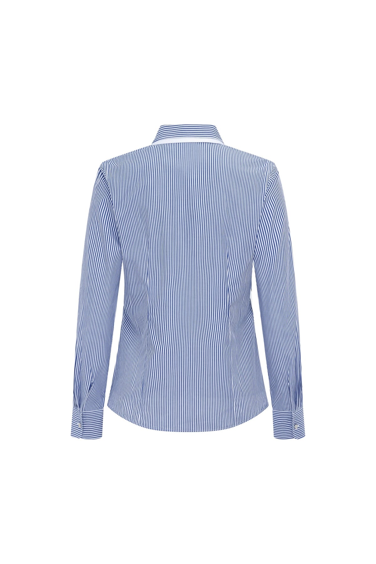 Pure Cotton Stripe Comfort Fit Long Sleeve Shirt