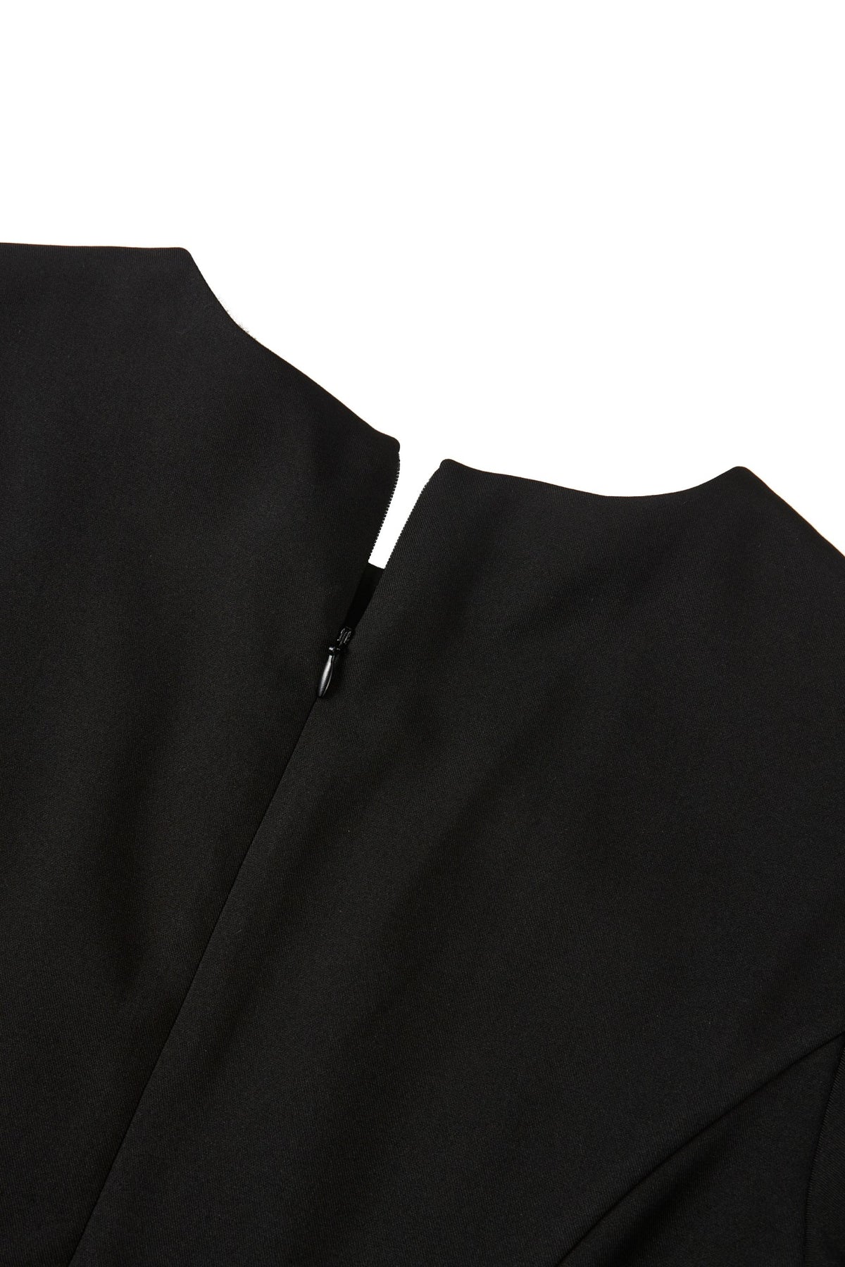 Three Proof Finish A-Shape Round Neck Dress
